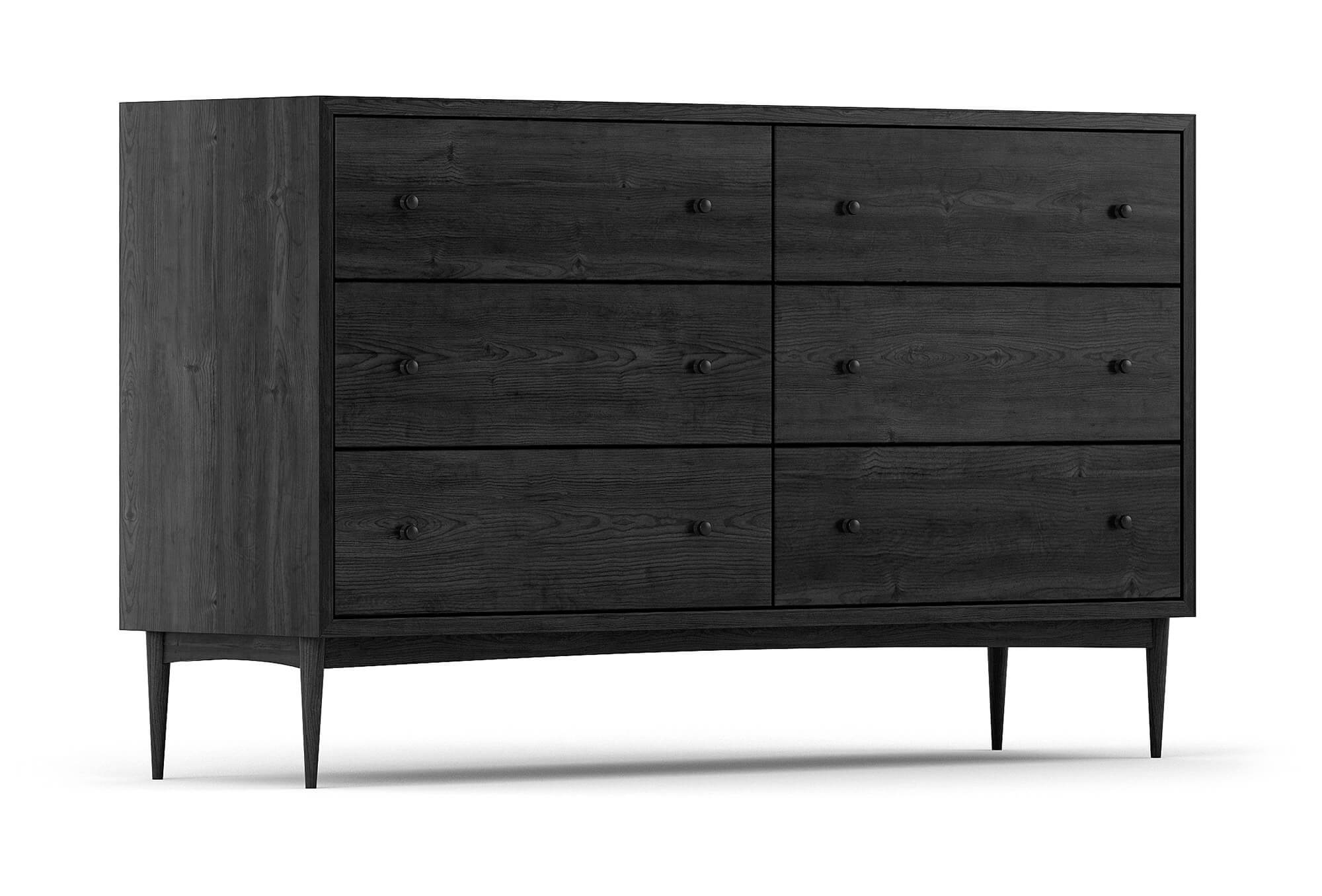 Shown in black oak