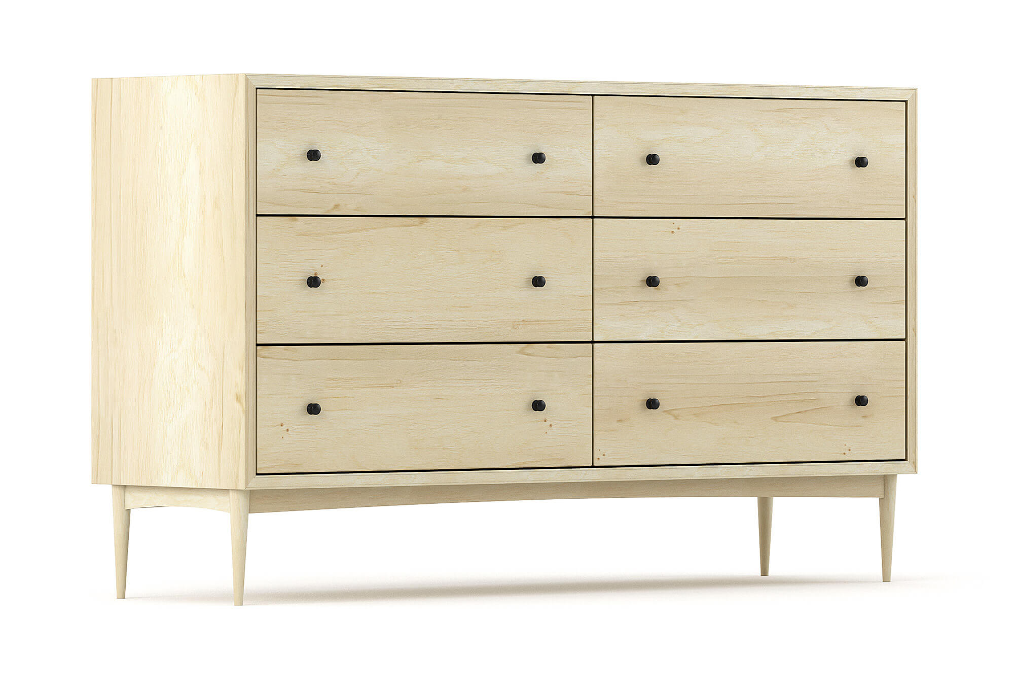 Shown in maple