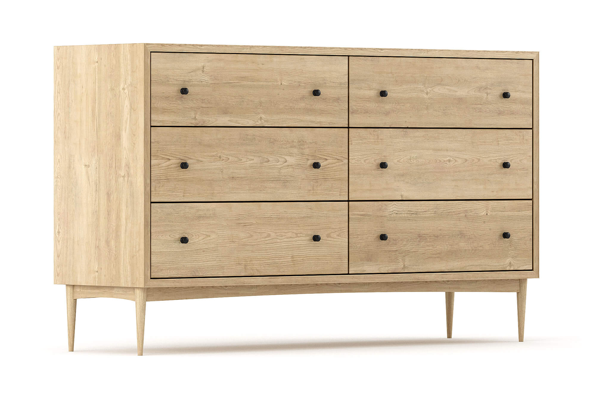 Shown in white oak