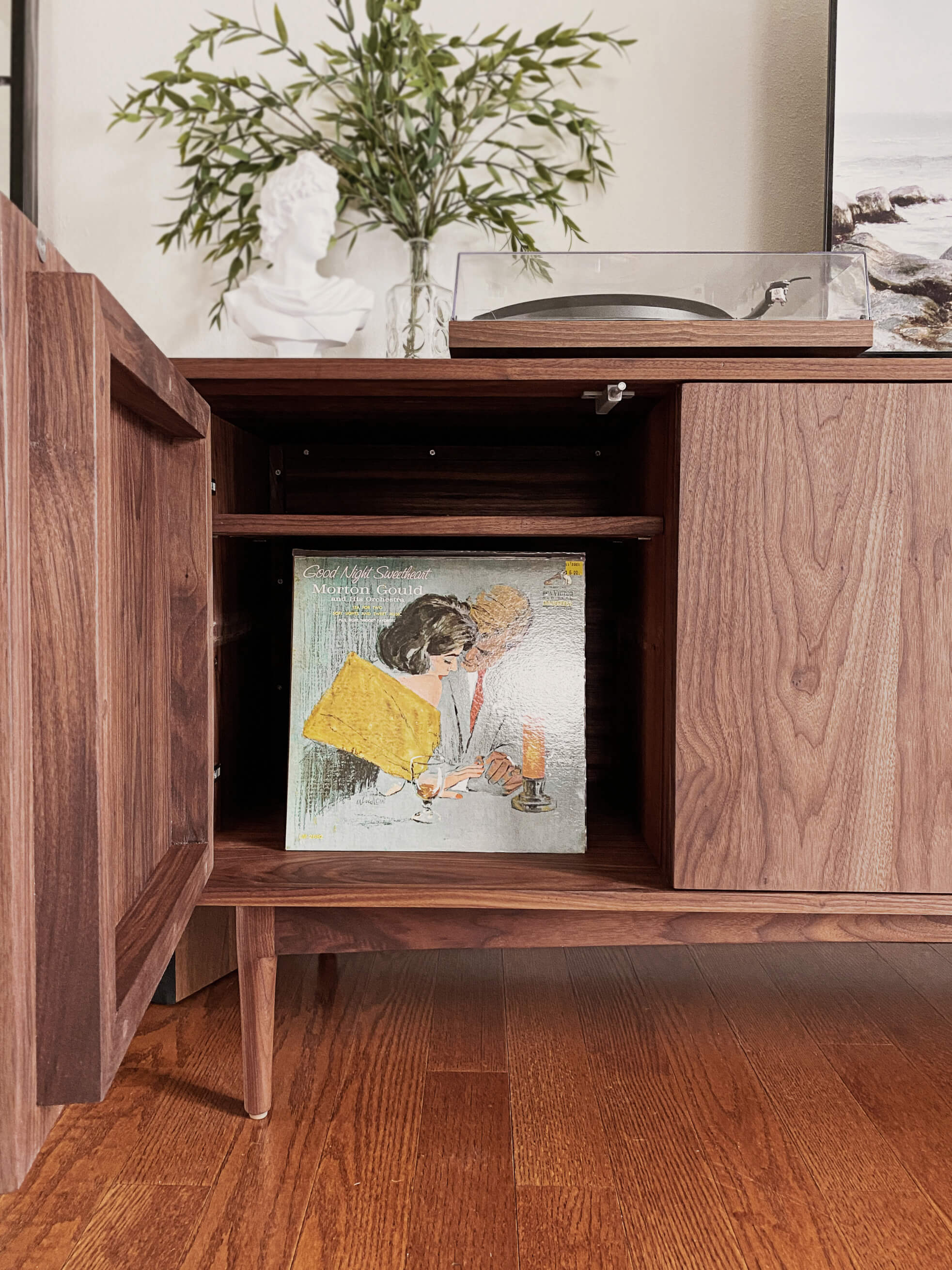IRL: Emilia Credenza in Walnut