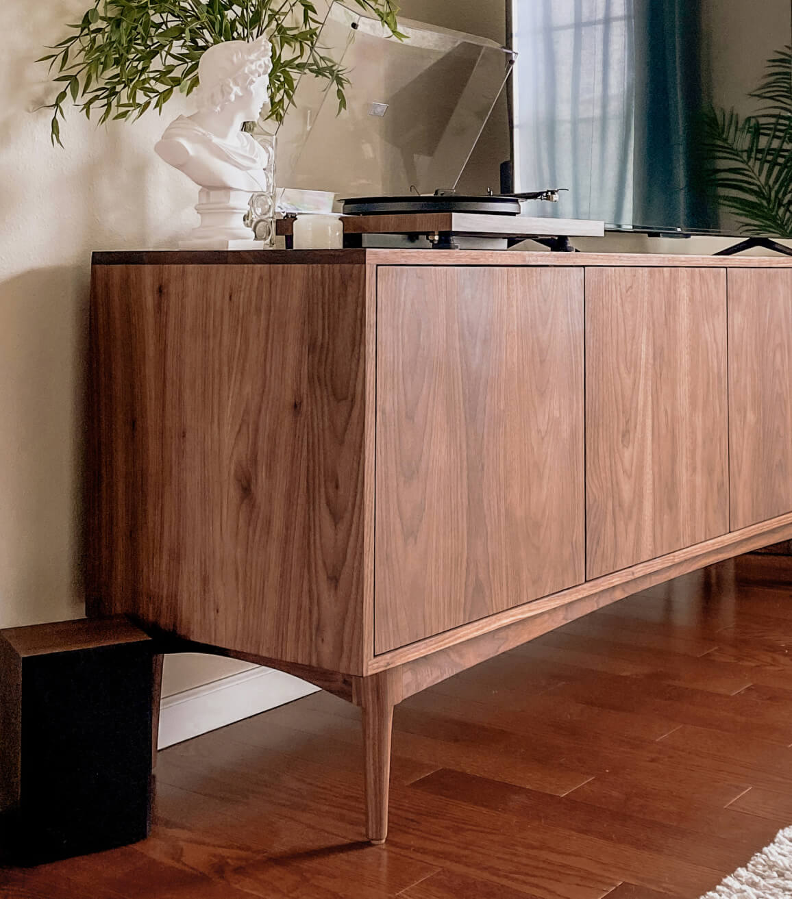 IRL: Emilia Credenza in Walnut