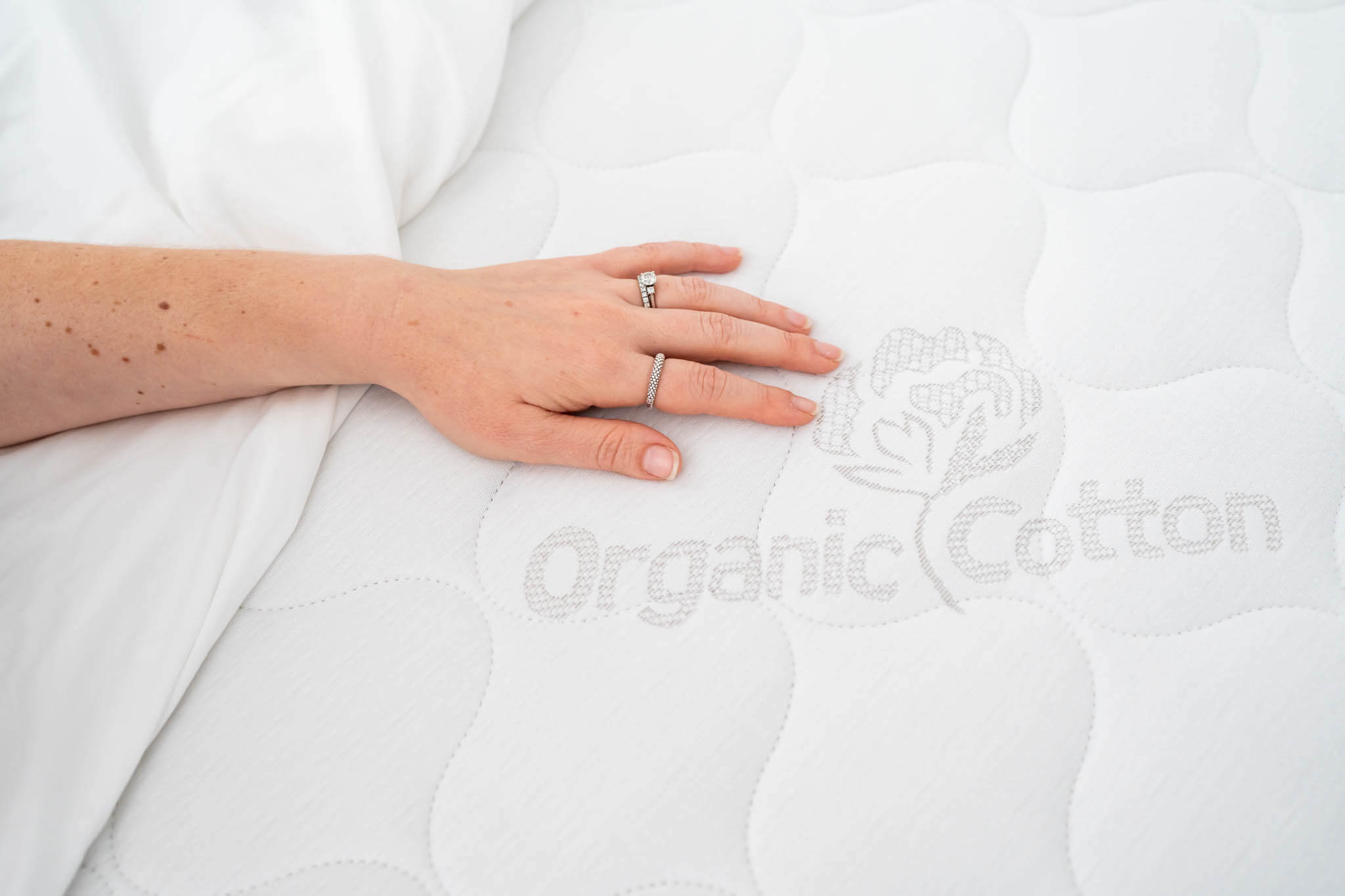Closeup of Medley Organic Natural Latex Mattress