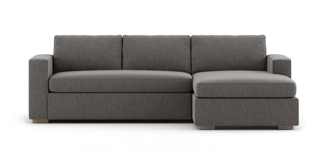 dark grey rio sectional