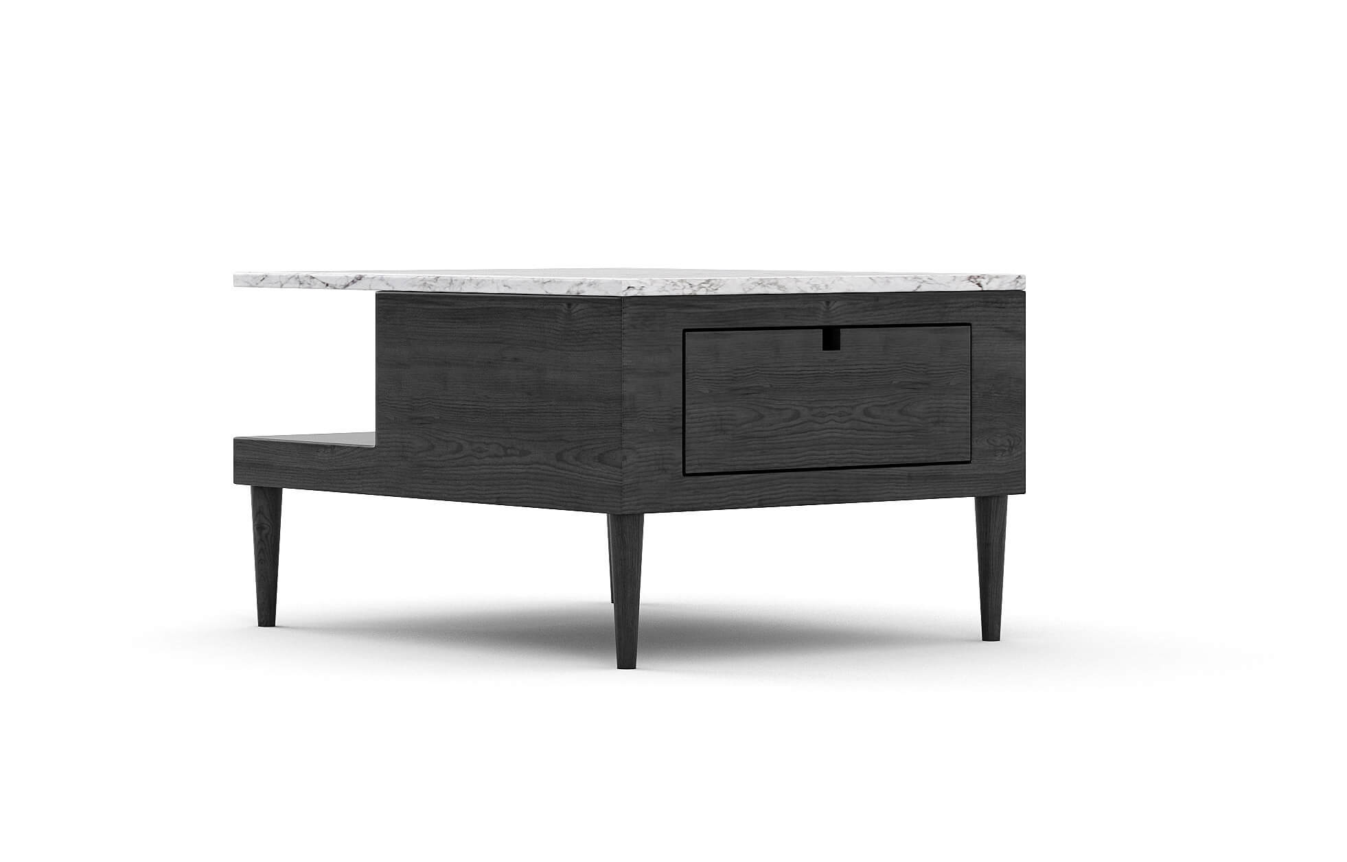 Shown in black oak with a drawer