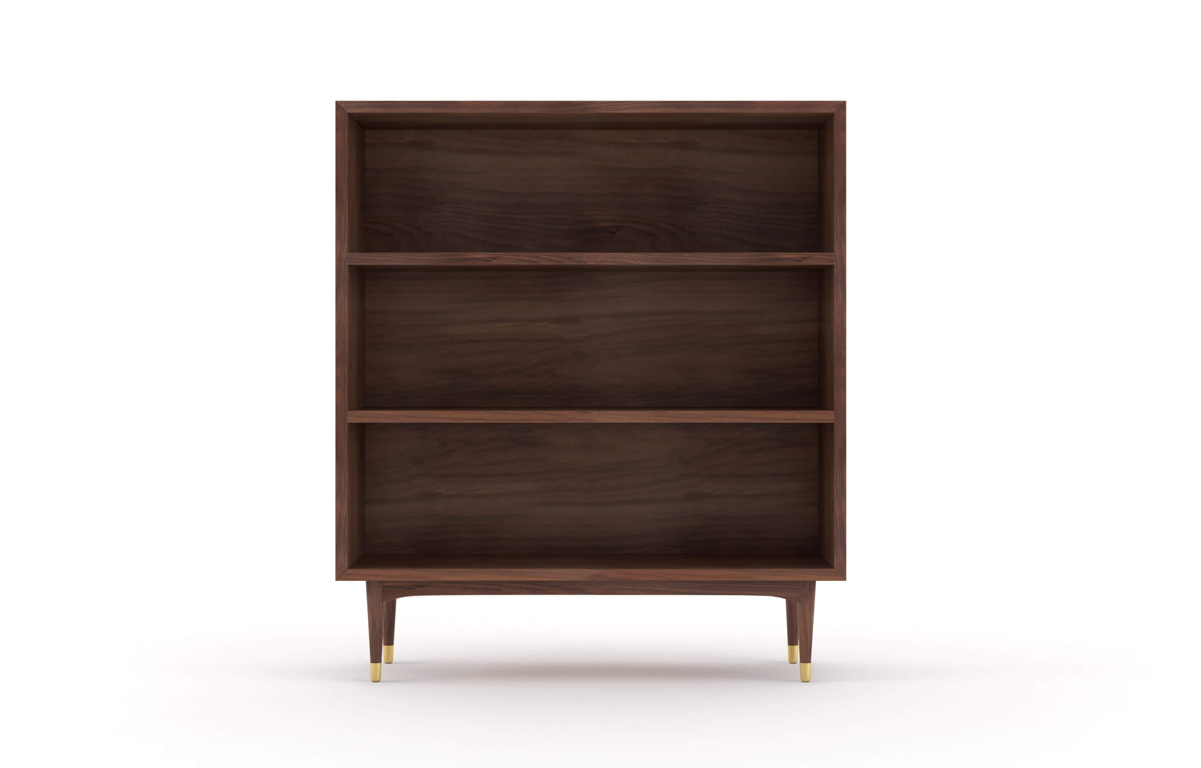 G: Shown in Walnut with brass leg caps