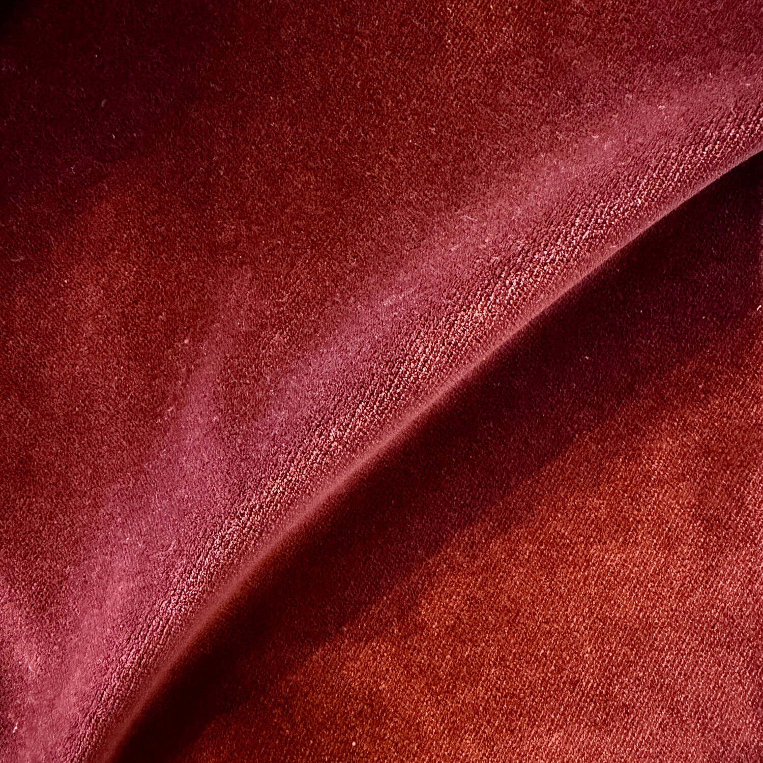 Aster Velvet Rosewood Fabric