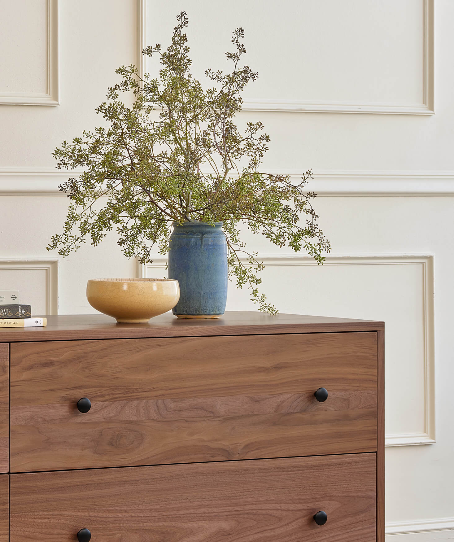 IRL: Atten 4-Door Dresser in walnut