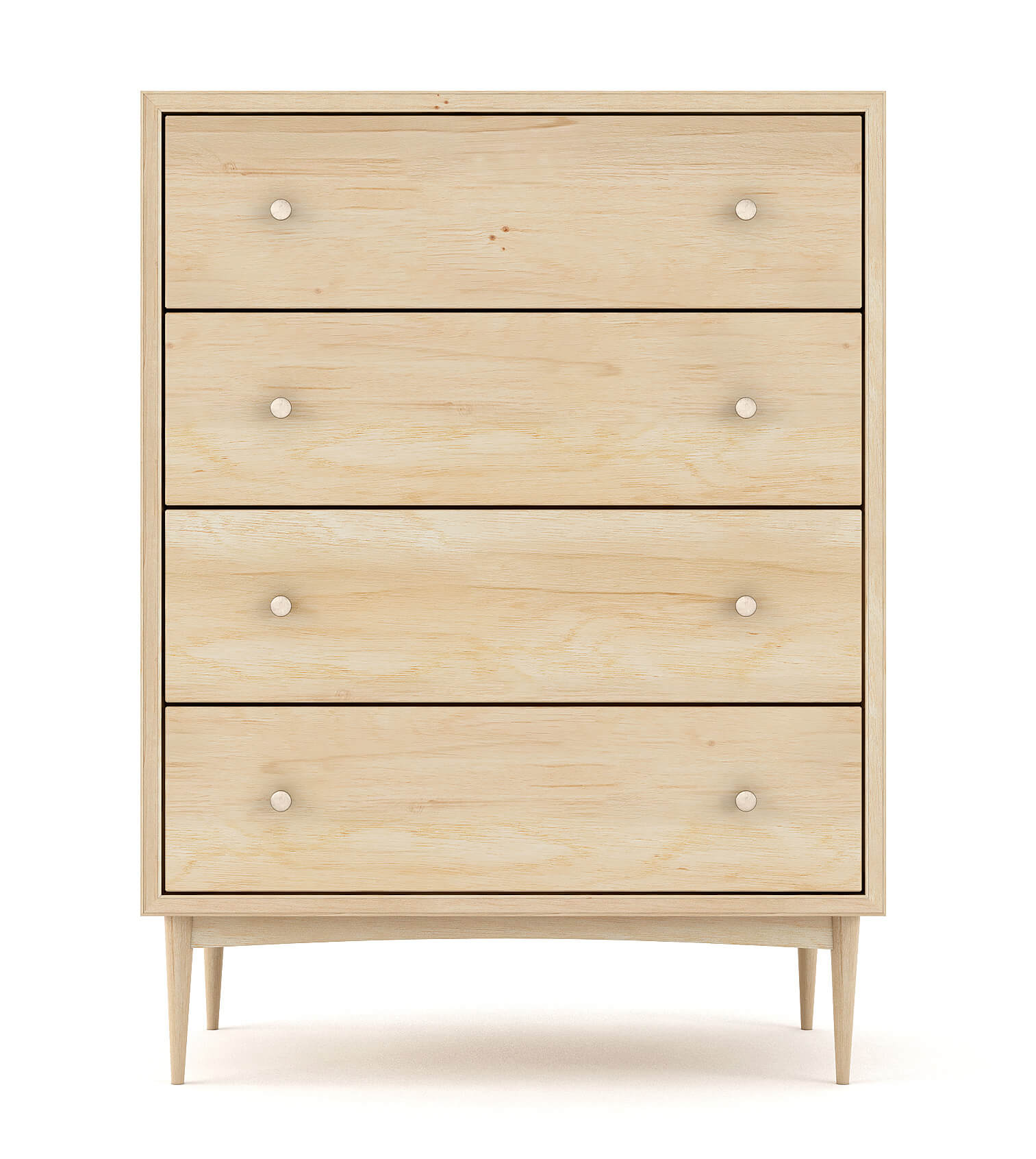 Shown in Maple with brass knobs