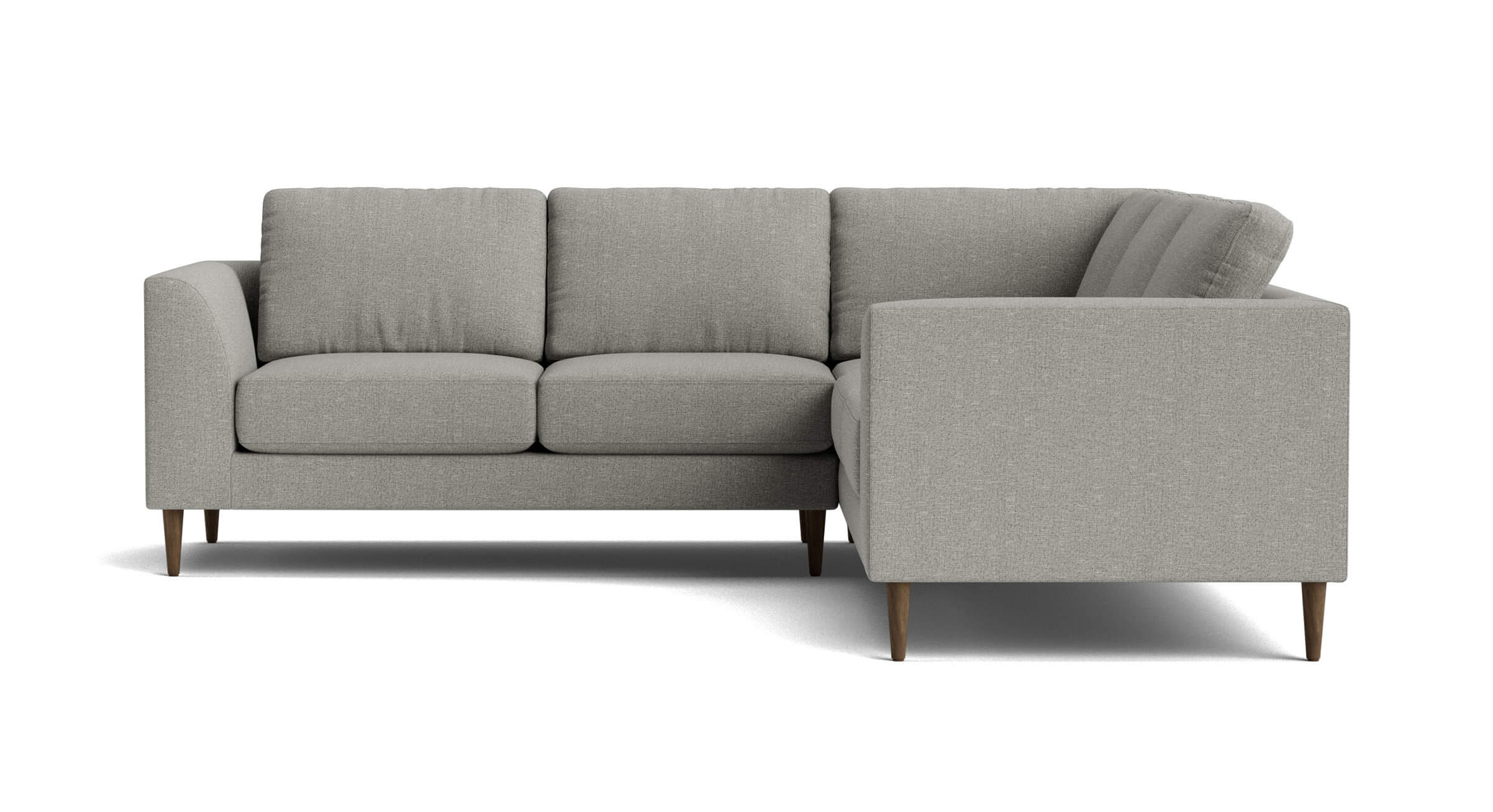 G: Dekayess Corner Sectional in Mahonia Linen fabric