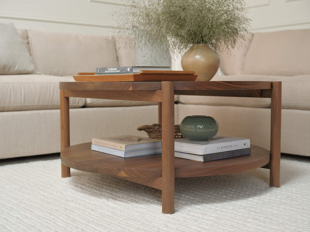 IRL: Iris Coffee Table in Walnut