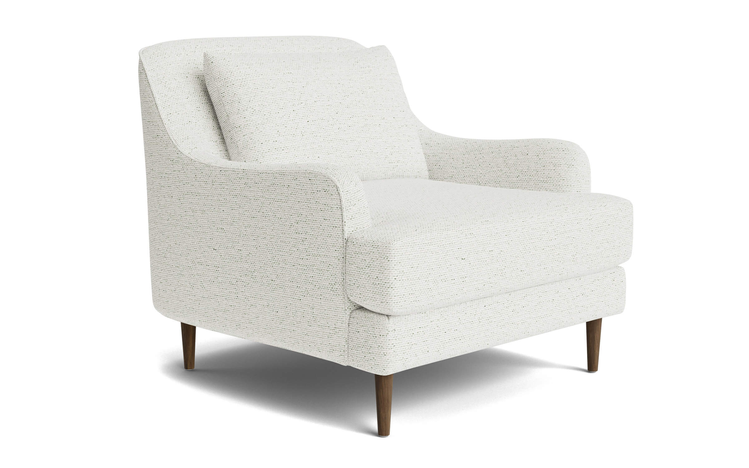 G: Shown in Alpine Oyster fabric and cafe legs