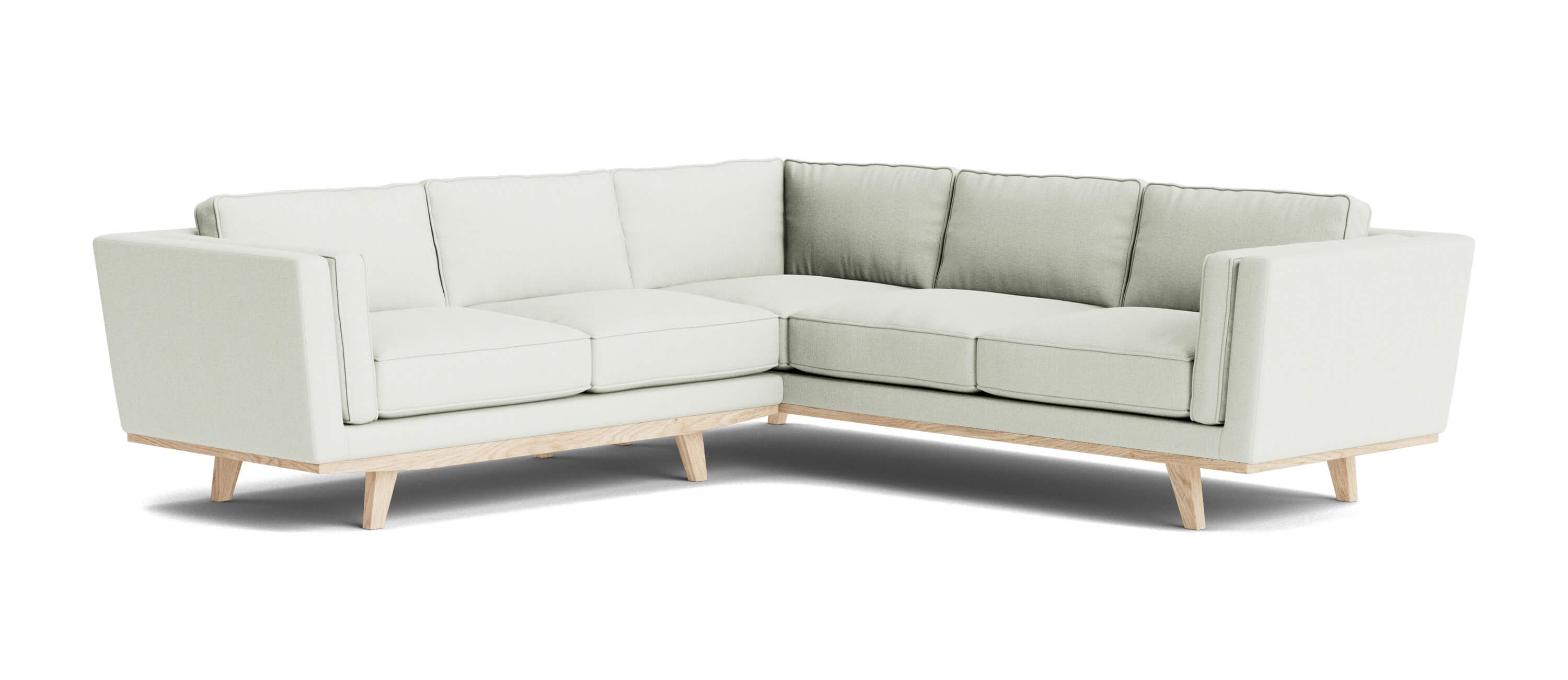 G: Kirnik Corner Sectional in Juneberry Porridge fabric