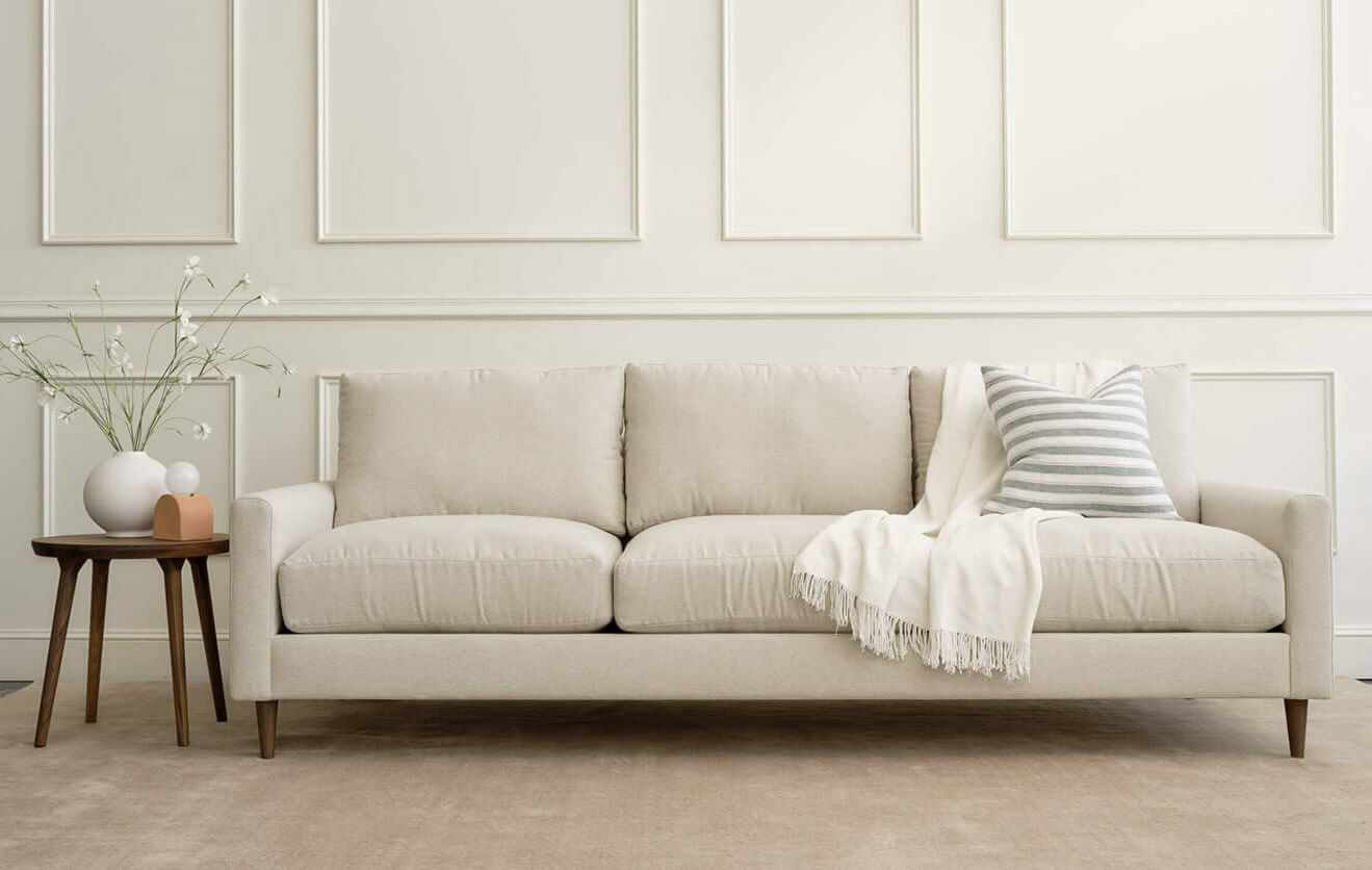 Lala 91" Sofa in Mahonia Sand