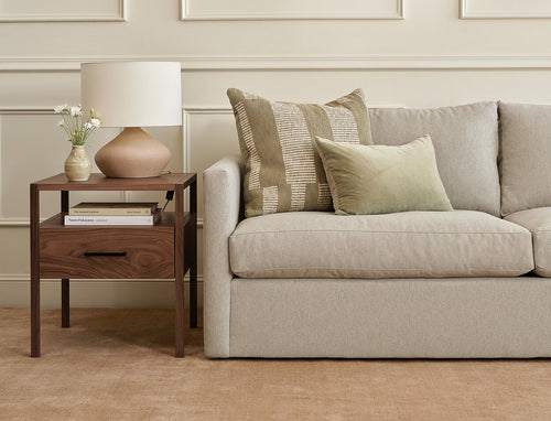 IRL: Franklin Sofa in Alpine Haze fabric