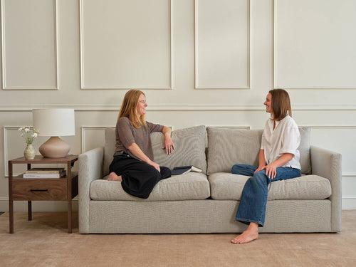 IRL: Franklin Sofa in Alpine Haze fabric