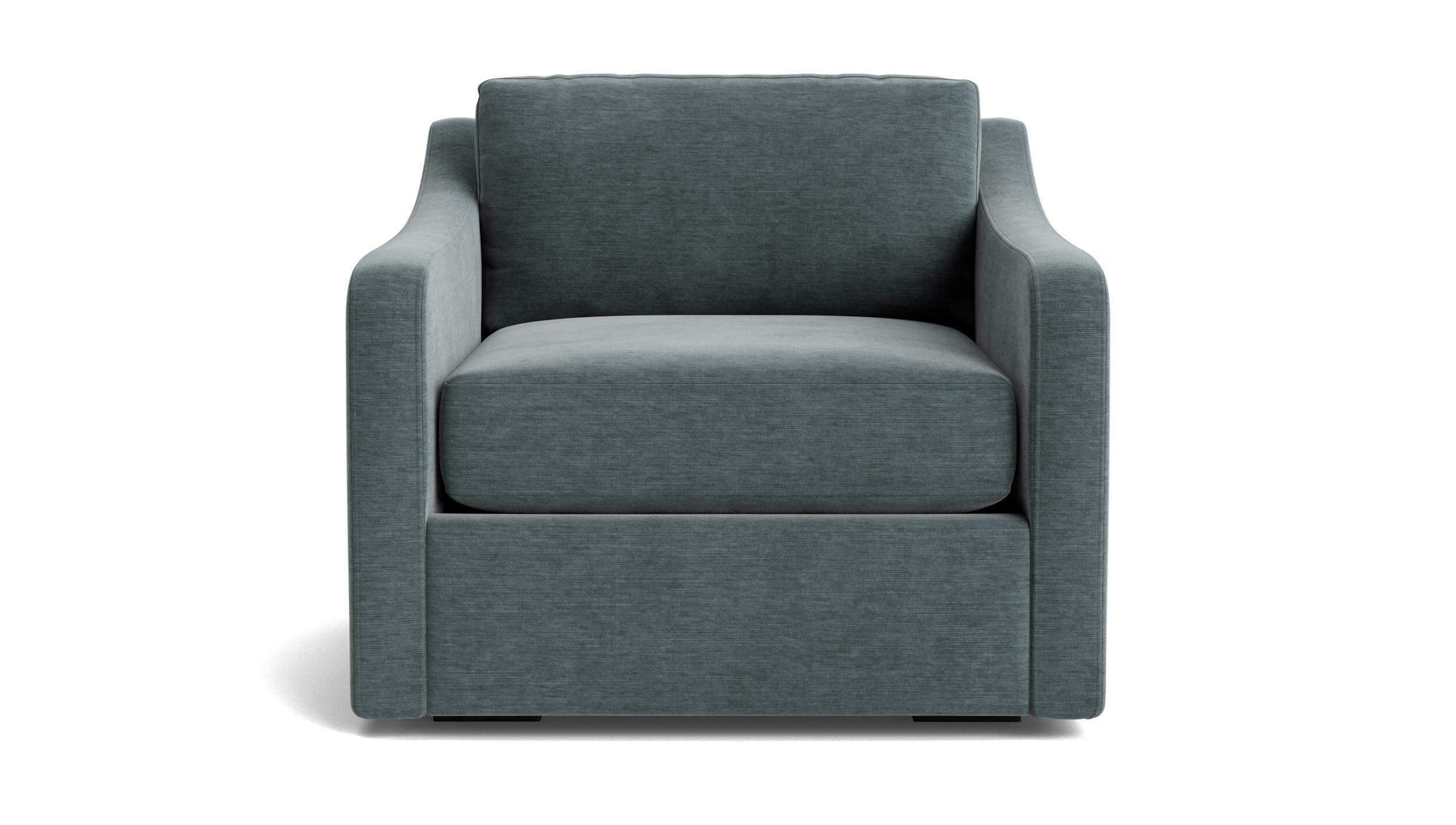 G: Meera Chair in Willow Chenille Slate fabric
