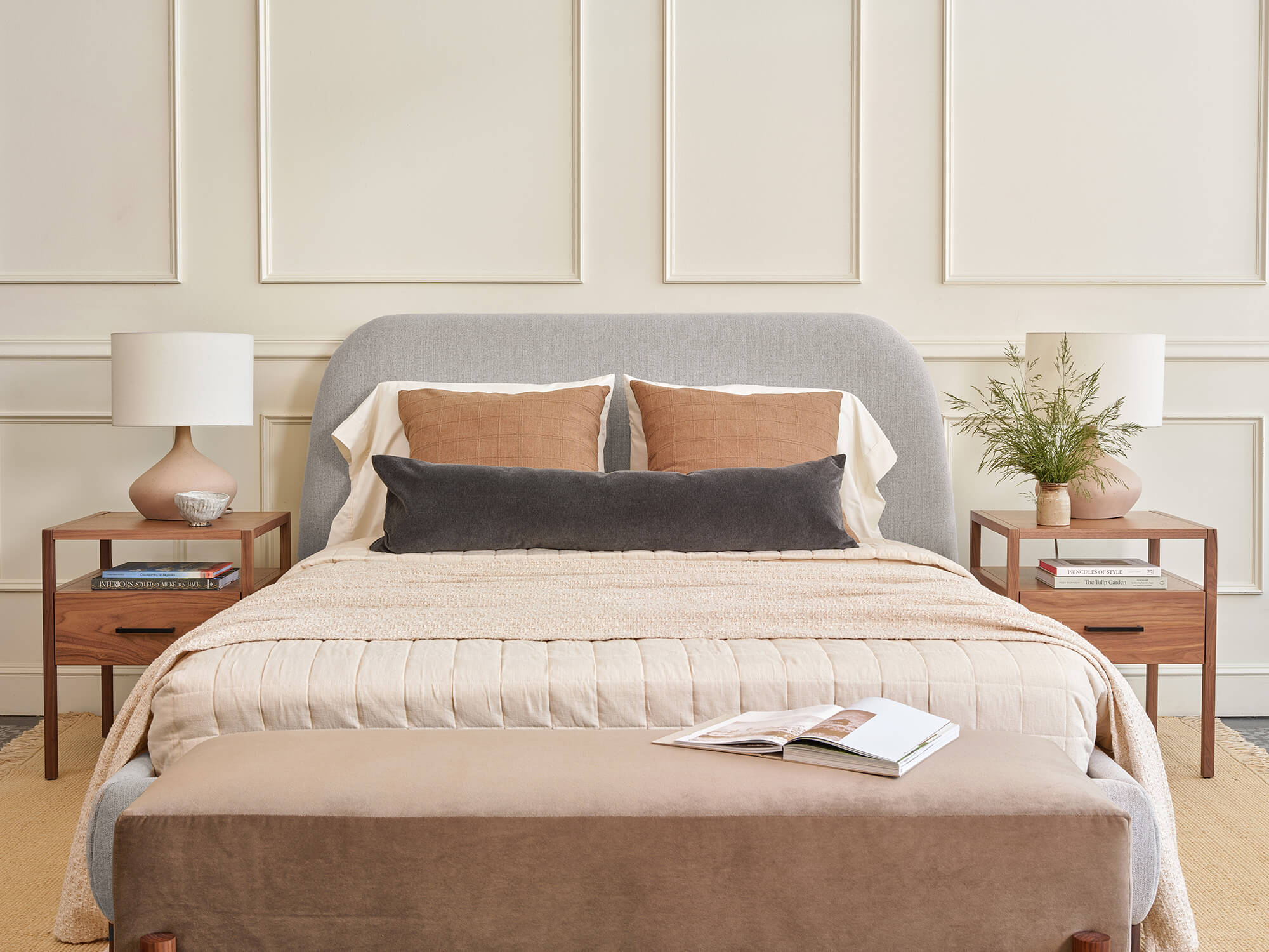 IRL: Palder Nighstand in walnut wood