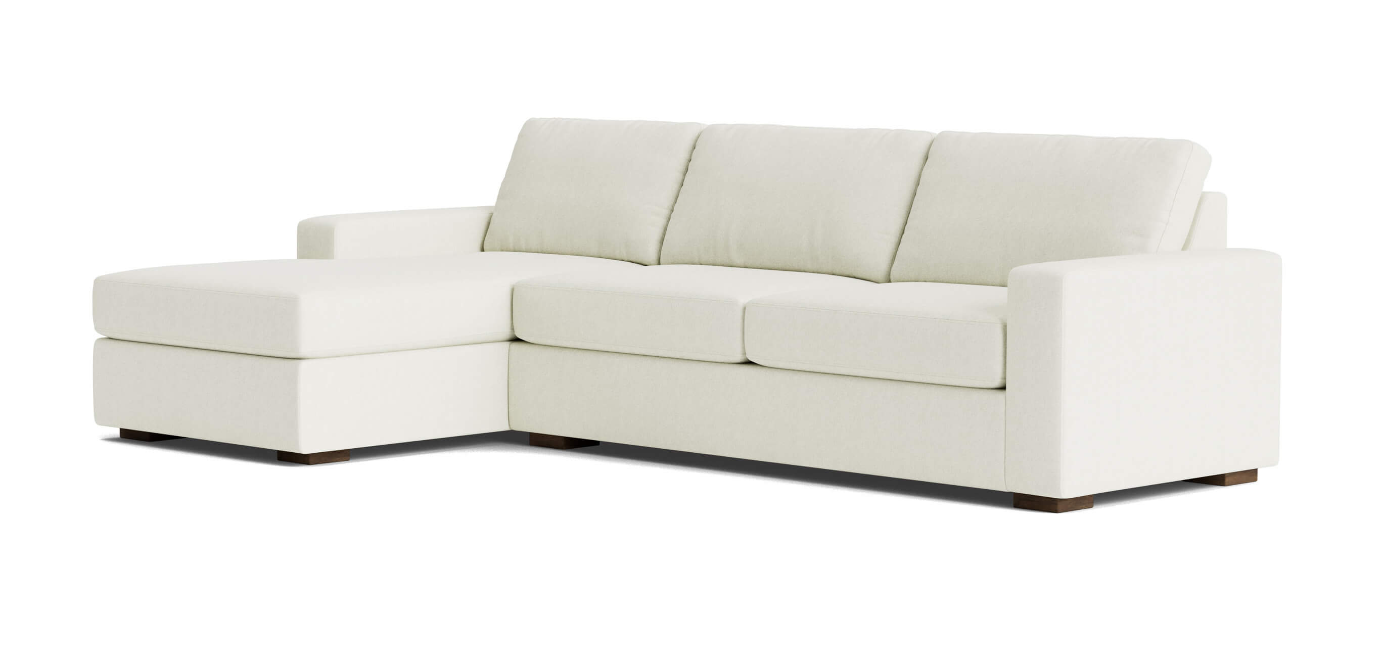 G: Rio Chaise Left Sectional in Riverbed Magnolia fabric