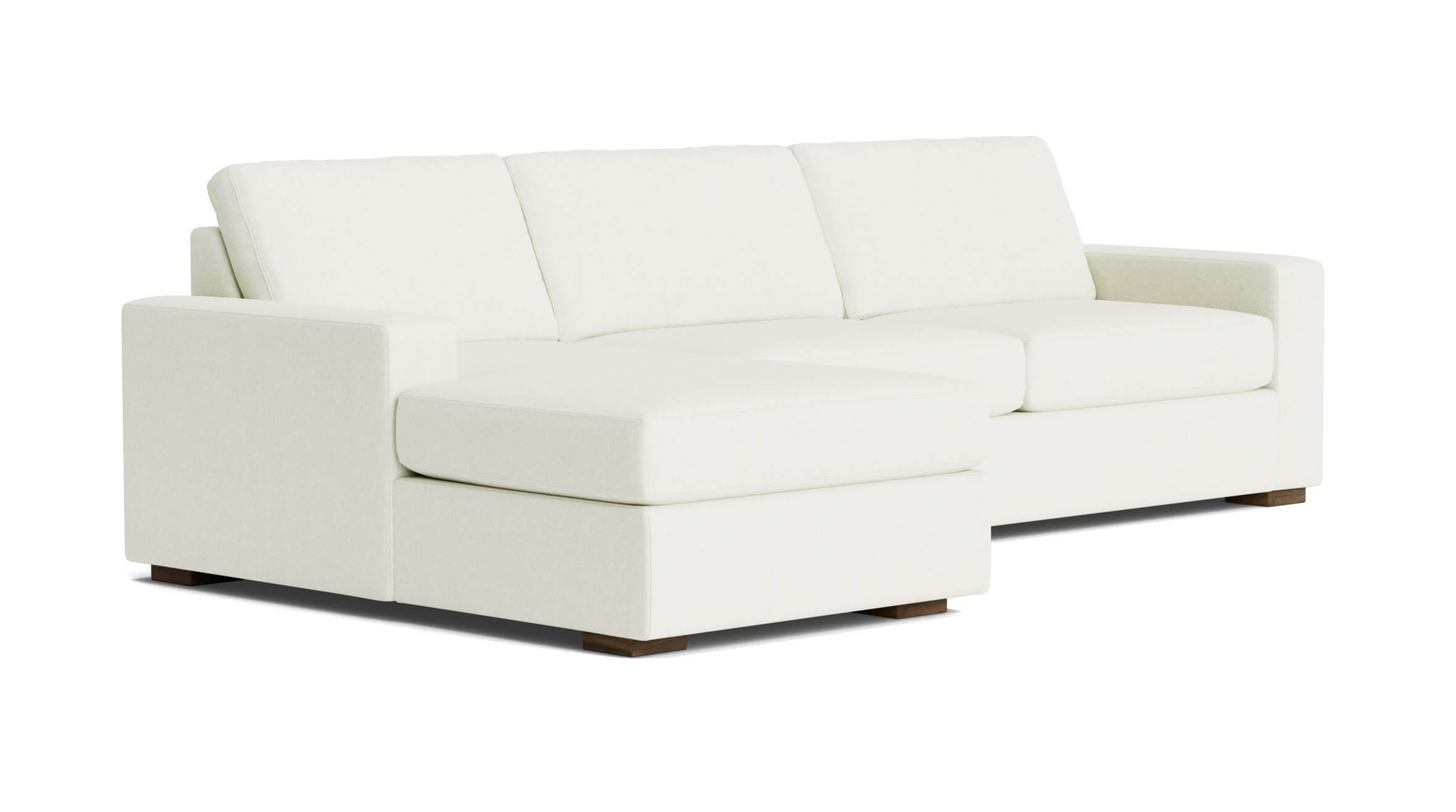 G: Rio Chaise Left Sectional in Riverbed Magnolia fabric
