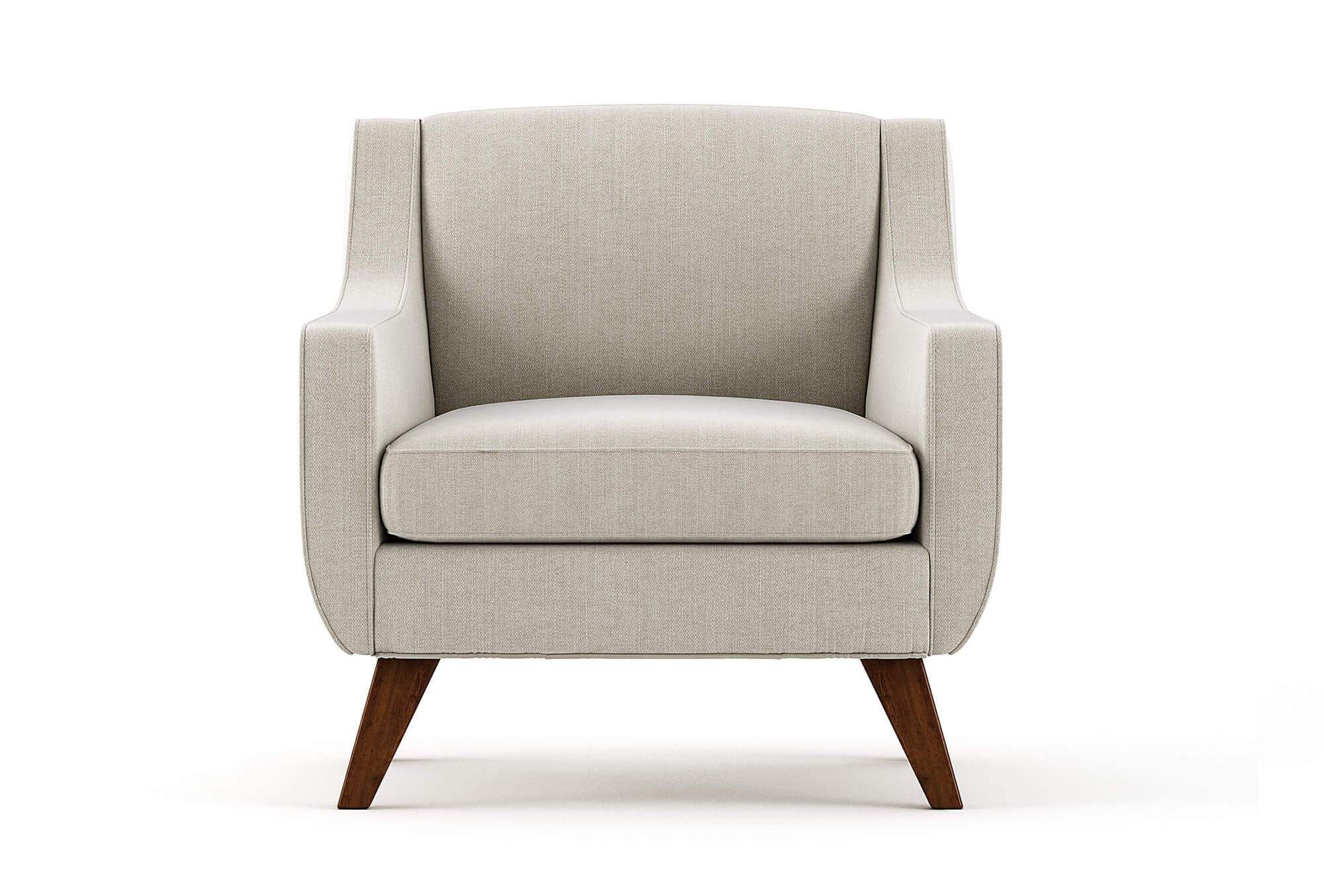 G: Shown in Juneberry Porridge fabric and Zavis Cafe legs