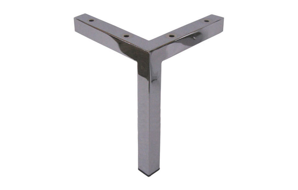 Square L-Top 7"H Chrome Leg
