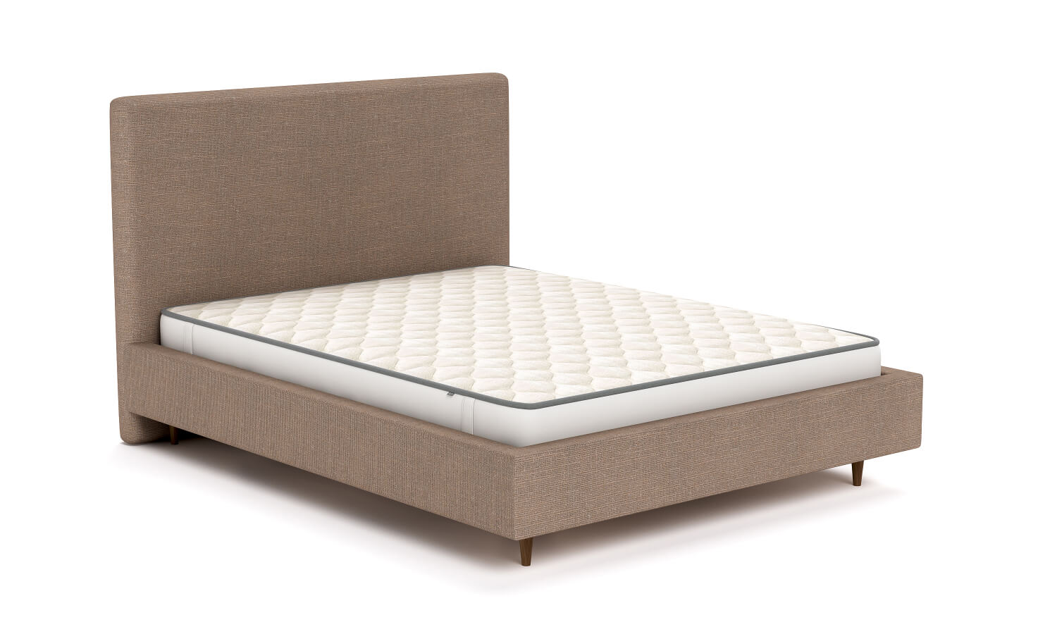 Bramo Bed in Queen Size with Cafe Legs