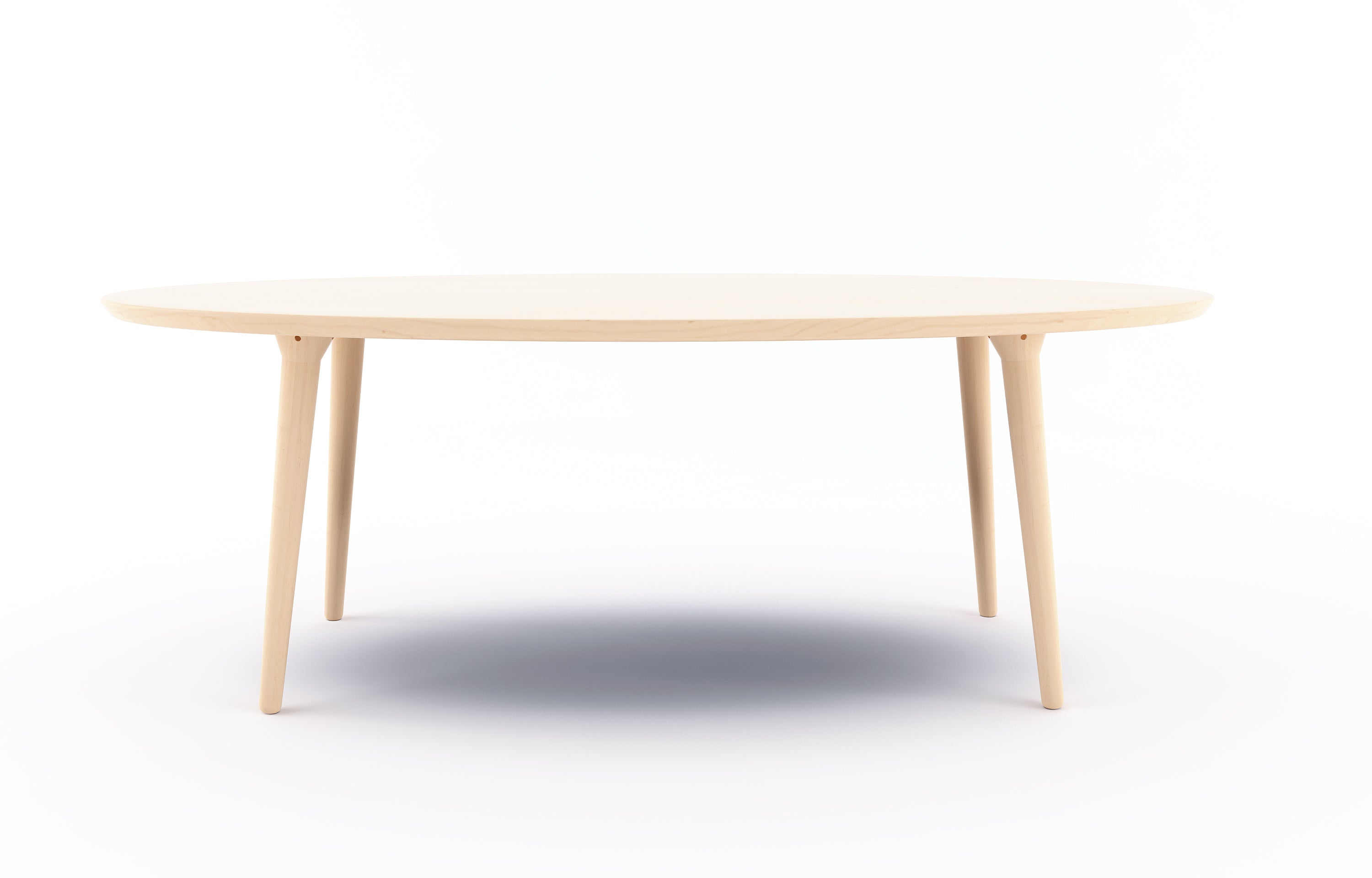 Voya Oval Dining Table in Maple