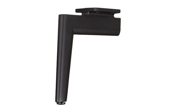 Hanging Corner Post 6"H Matte Black Leg