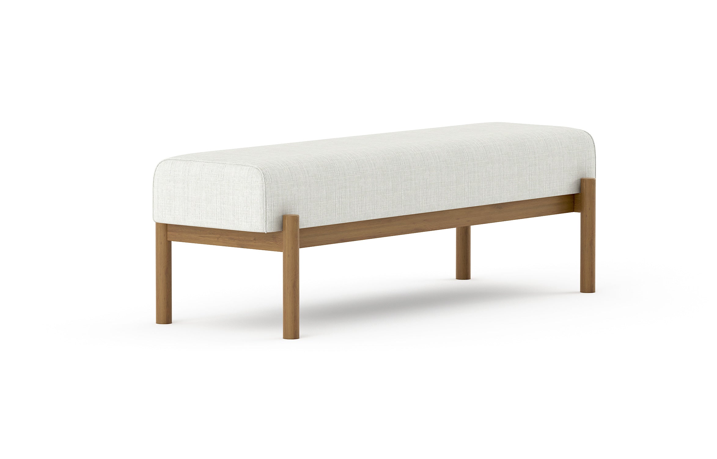 G: Bennett Moon Fabric + Walnut Base