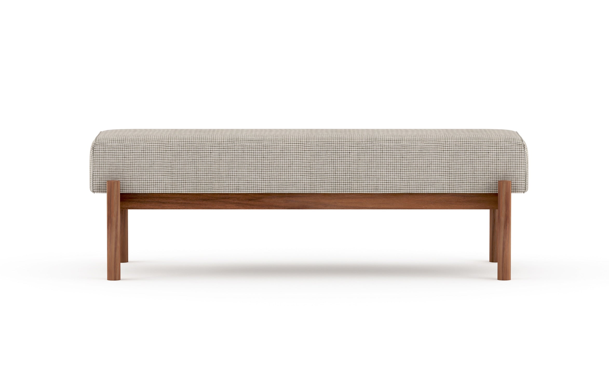 G: Kala Fabric + Walnut Base