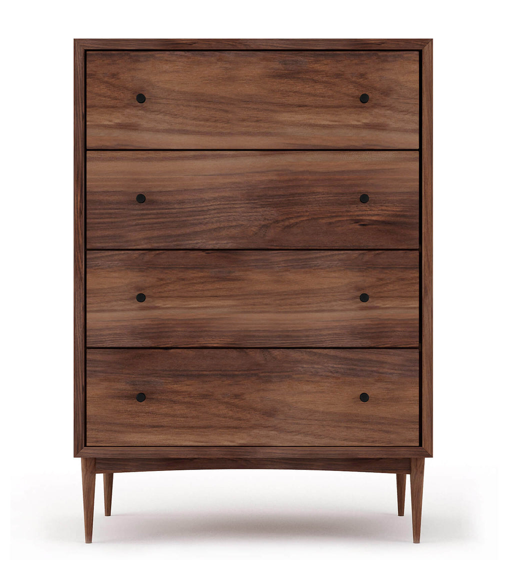 Atten 4 Drawer Tall Dresser