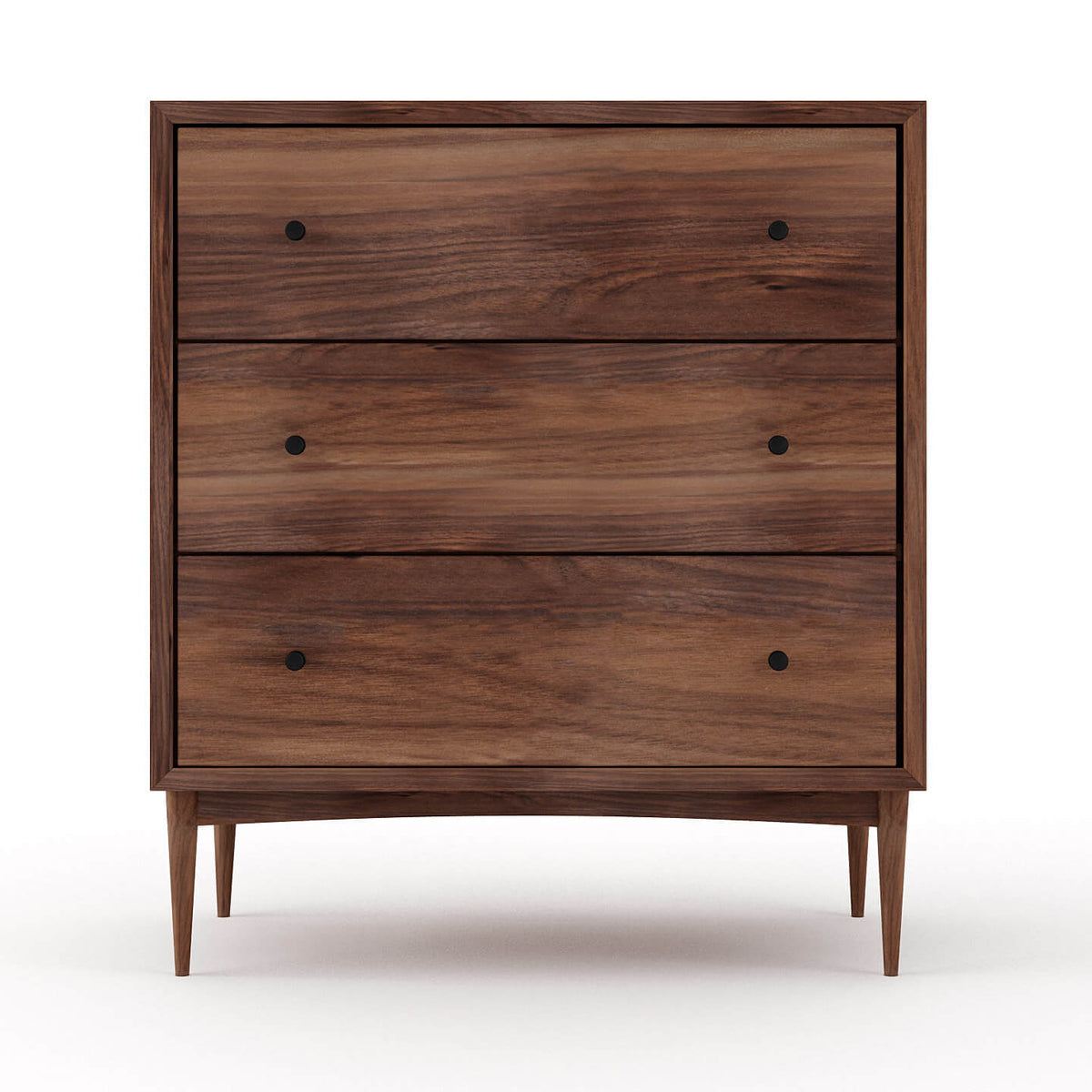 Atten 3-Drawer Tall Dresser Atten 3-Drawer Tall Dresser