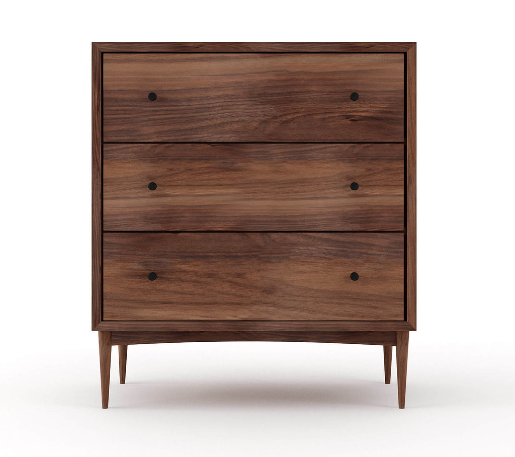 Atten 3-Drawer Tall Dresser Atten 3-Drawer Tall Dresser