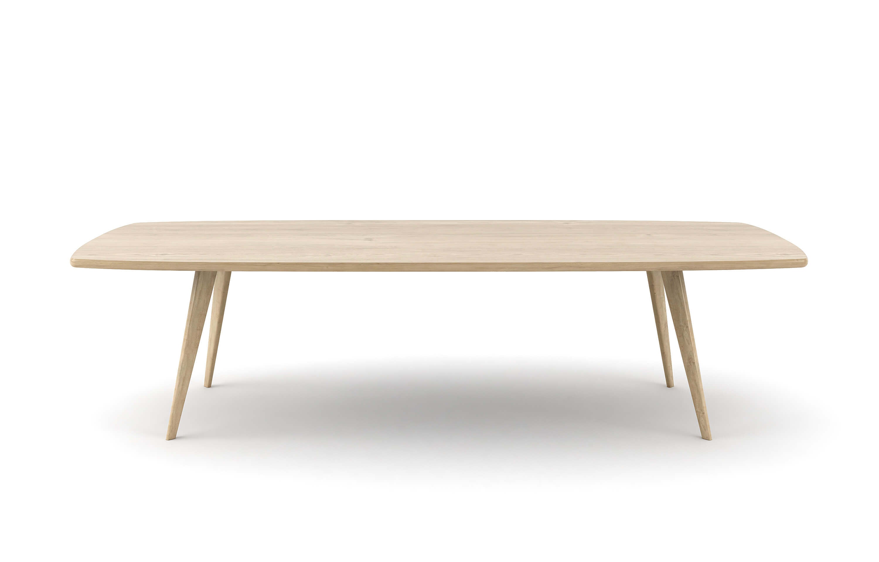 Danu Rectangular 111" Dining Table in White Oak
