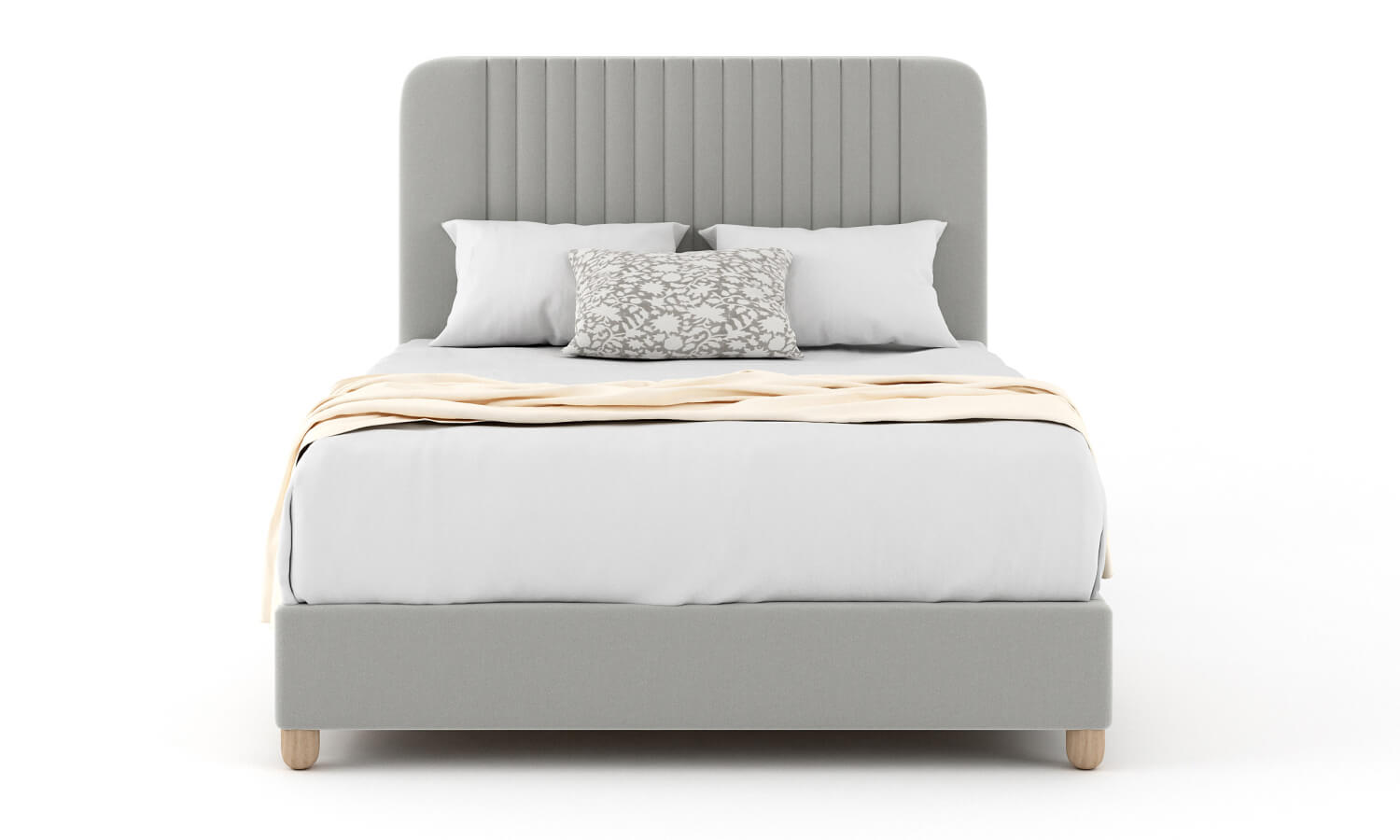 G: Pippen Bed in Smart Smoke fabric