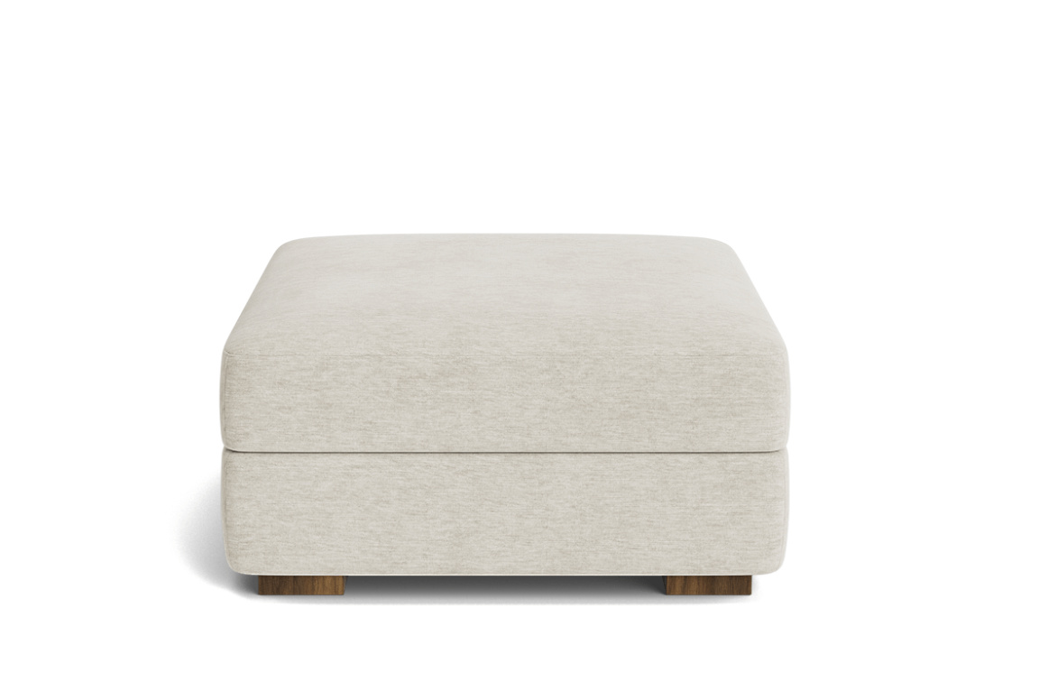 Idan Storage Ottoman in Natural Latex