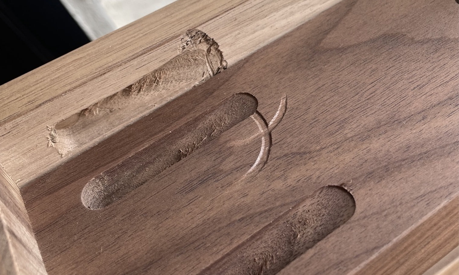 Cal King Palder Bed in Walnut