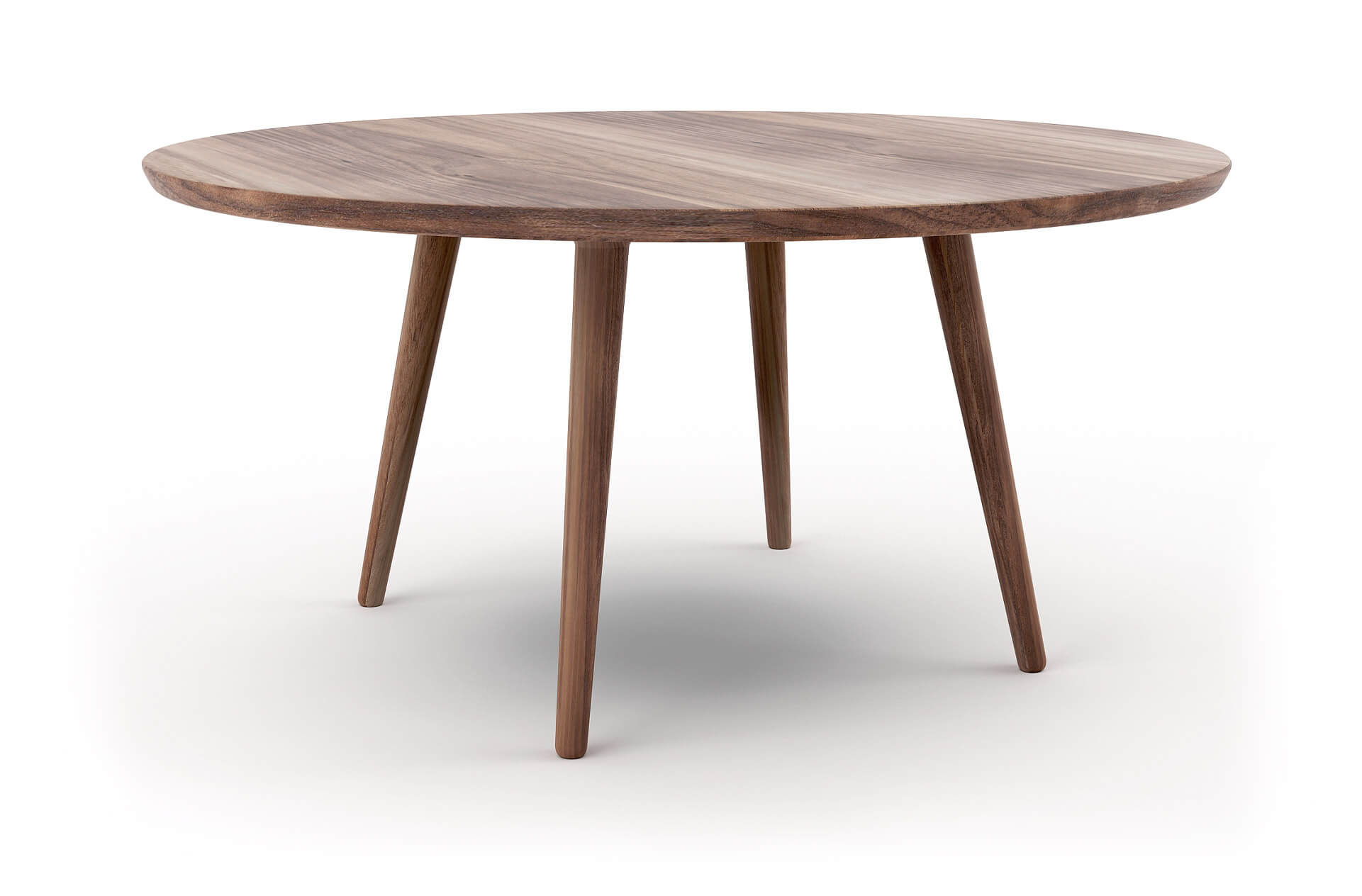 G: 60" Round shown in Walnut