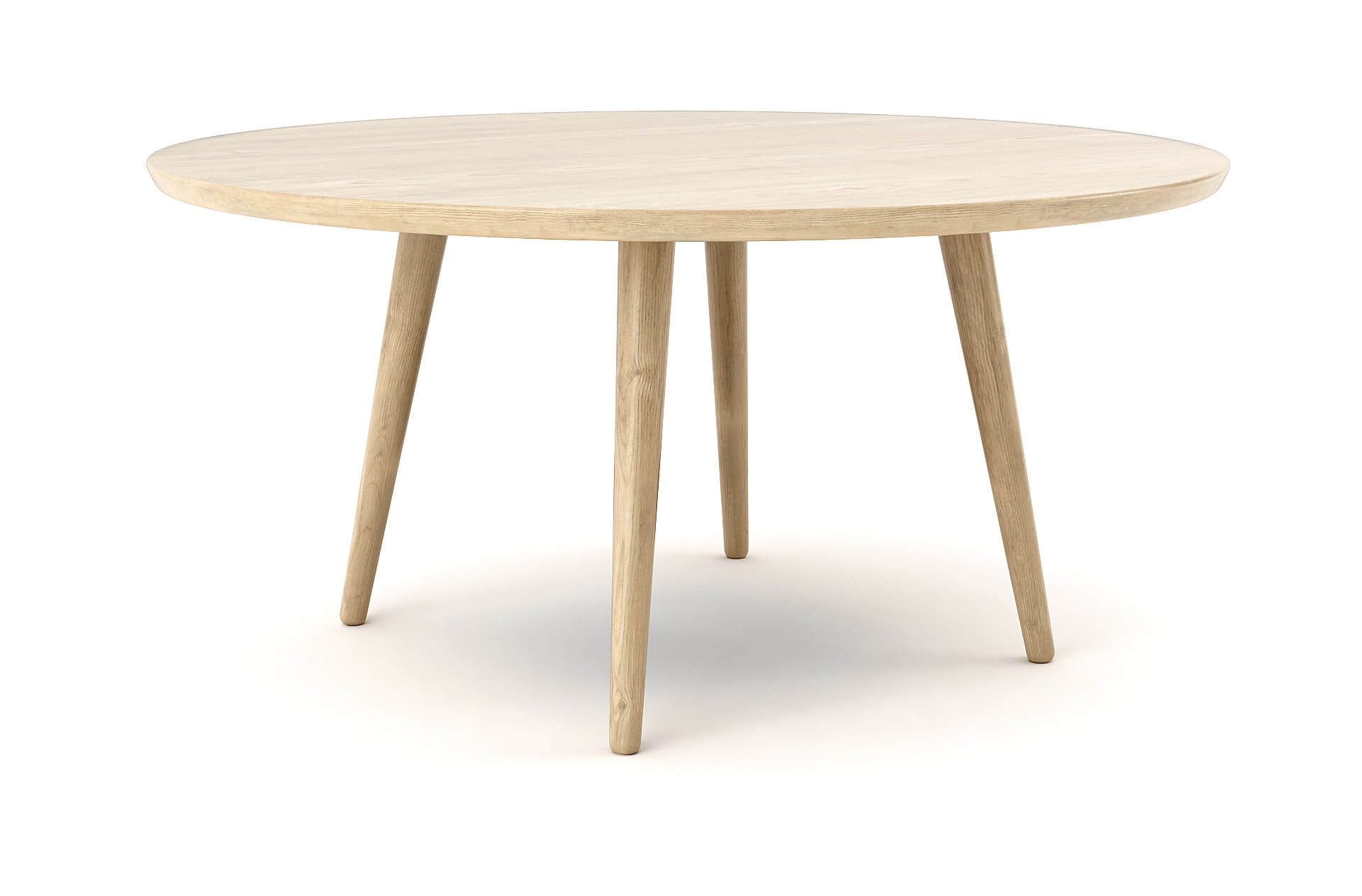 G: 60" Round shown in White Oak