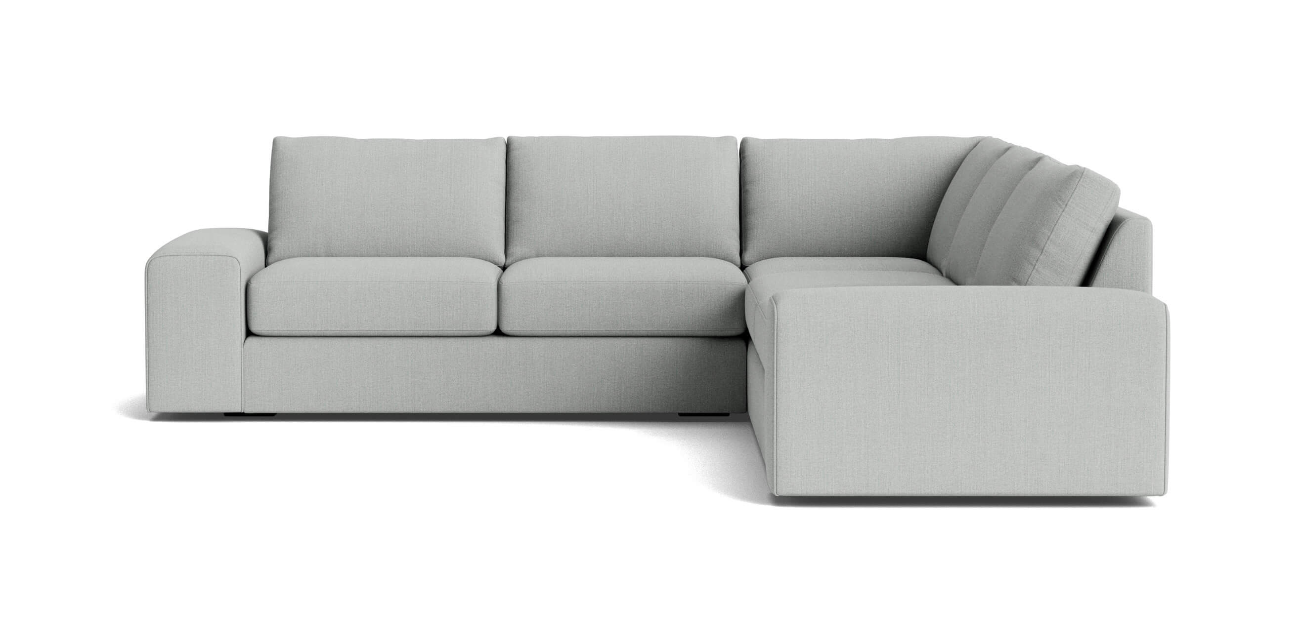 G: Blumen Corner Sectional in Juneberry Jicama fabric