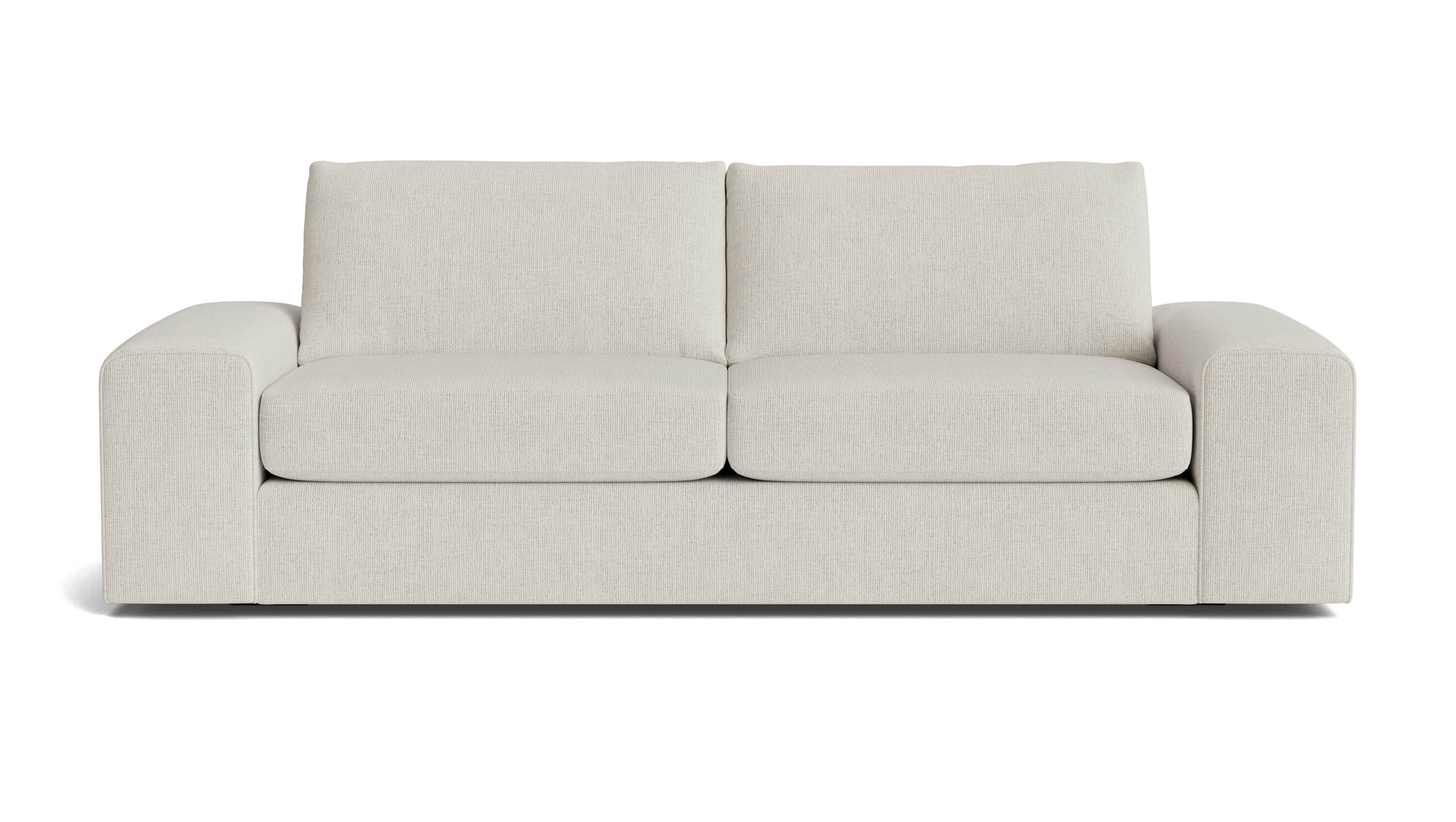 G: Blumen Sofa in Buckbrush Tweed Custard fabric