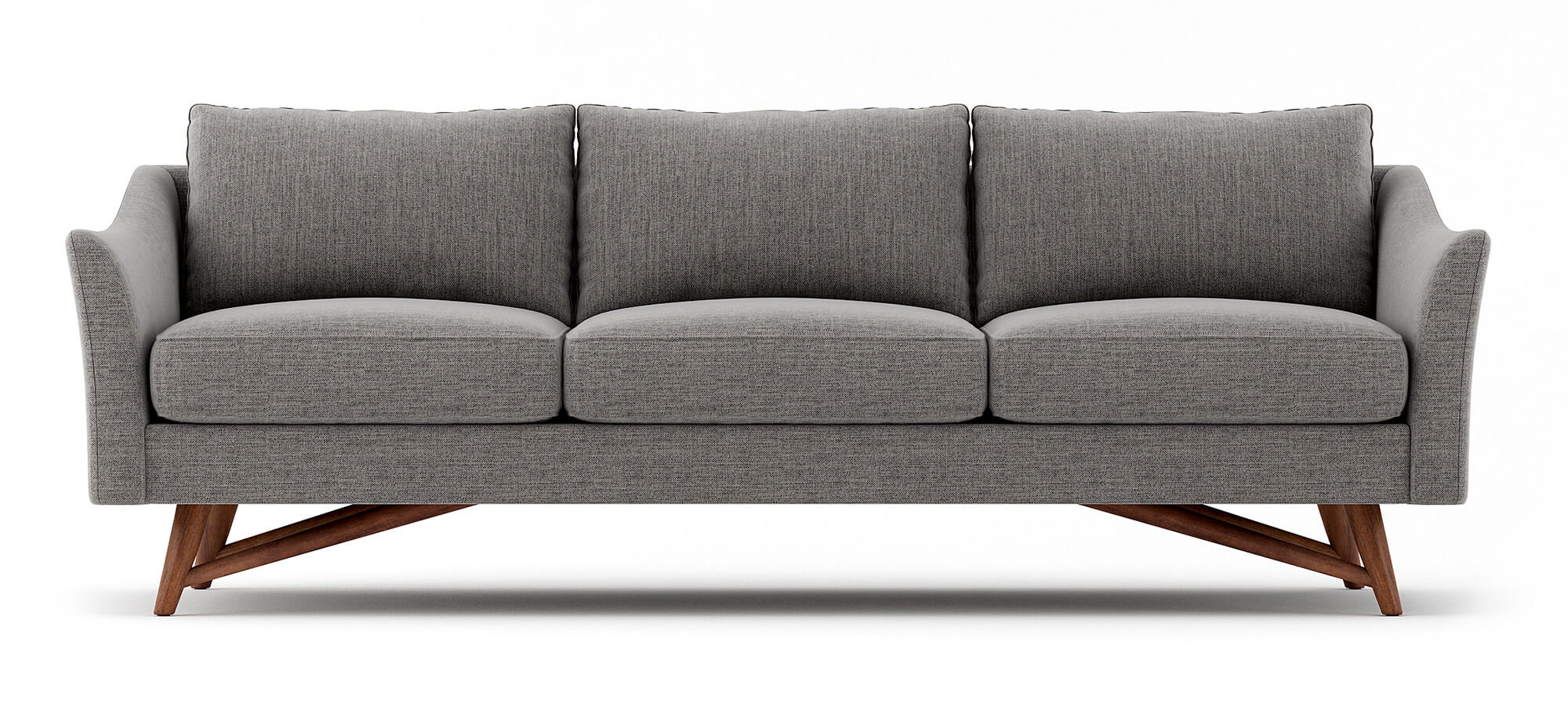 G: Shown in Smart Aluminum fabric and walnut base