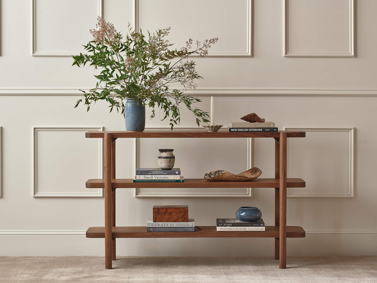 IRL: Iris 3-Tier Shelf in Walnut