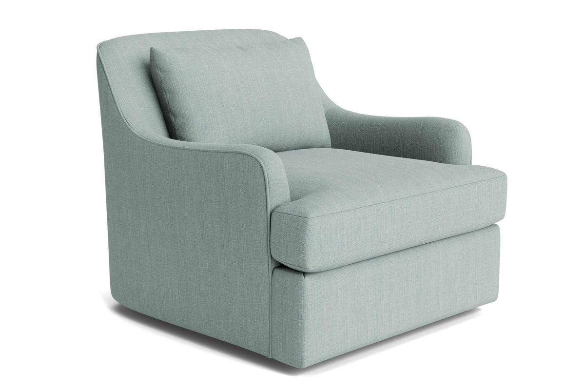Kaydan Swivel Chair in Natural Latex