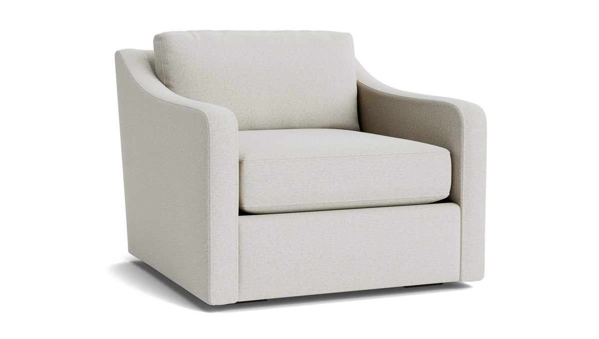 Pertex Chair Meera Swivel Chair in Natural Latex