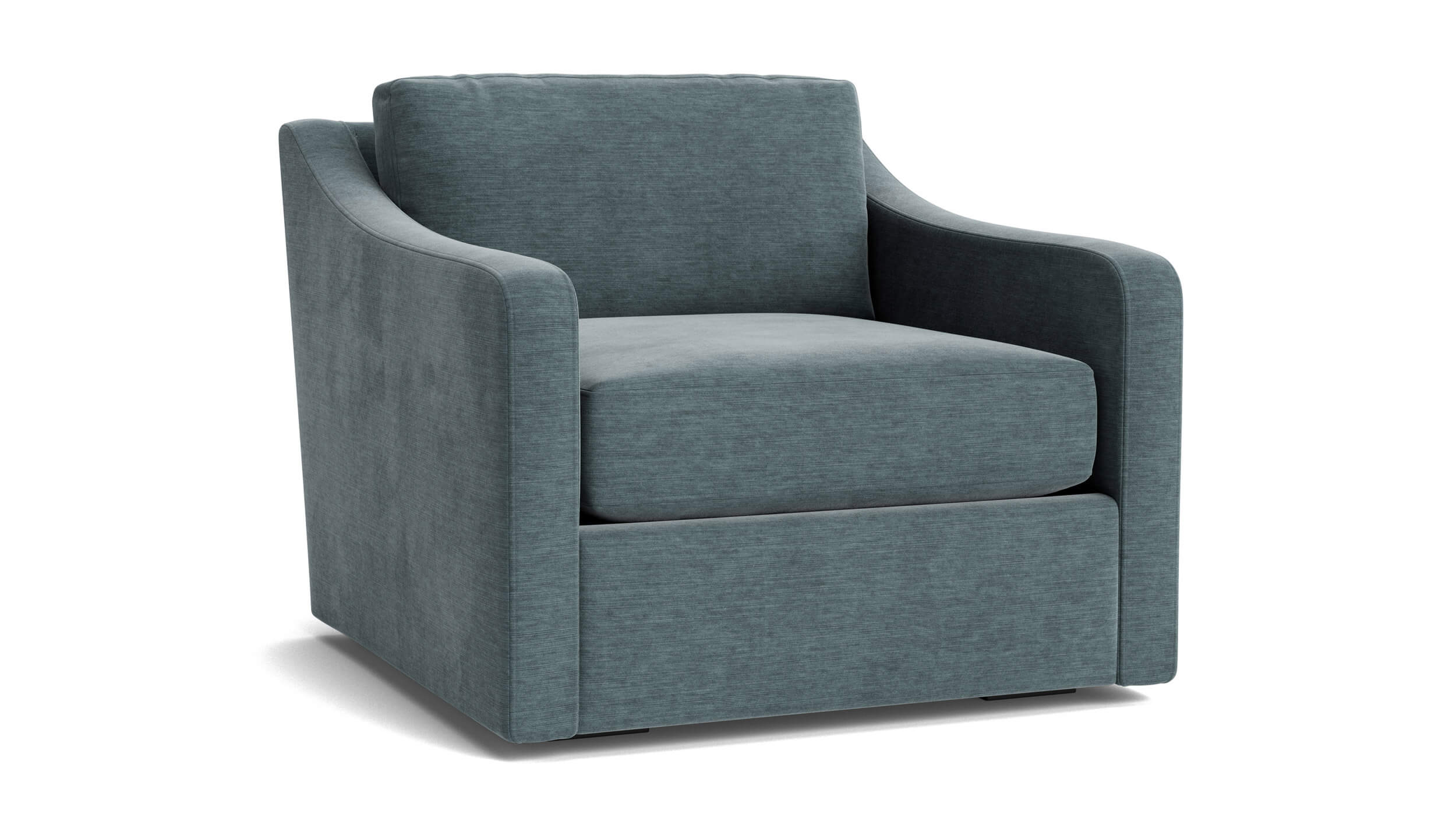 G: Meera Chair in Willow Chenille Slate fabric