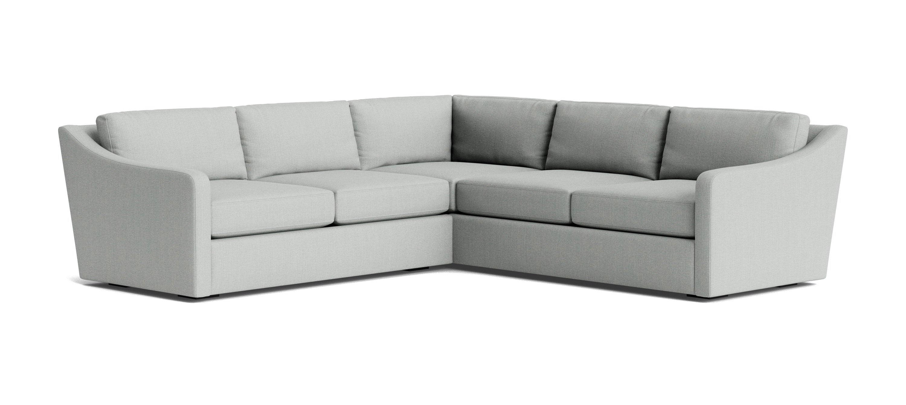 G: Meera Corner Sectional in Juneberry Jicama fabric