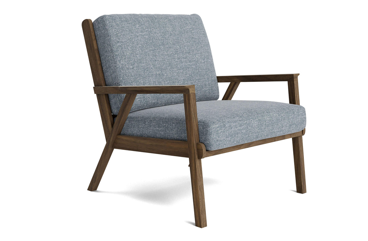 Ridge Accent Chair in Natural Latex