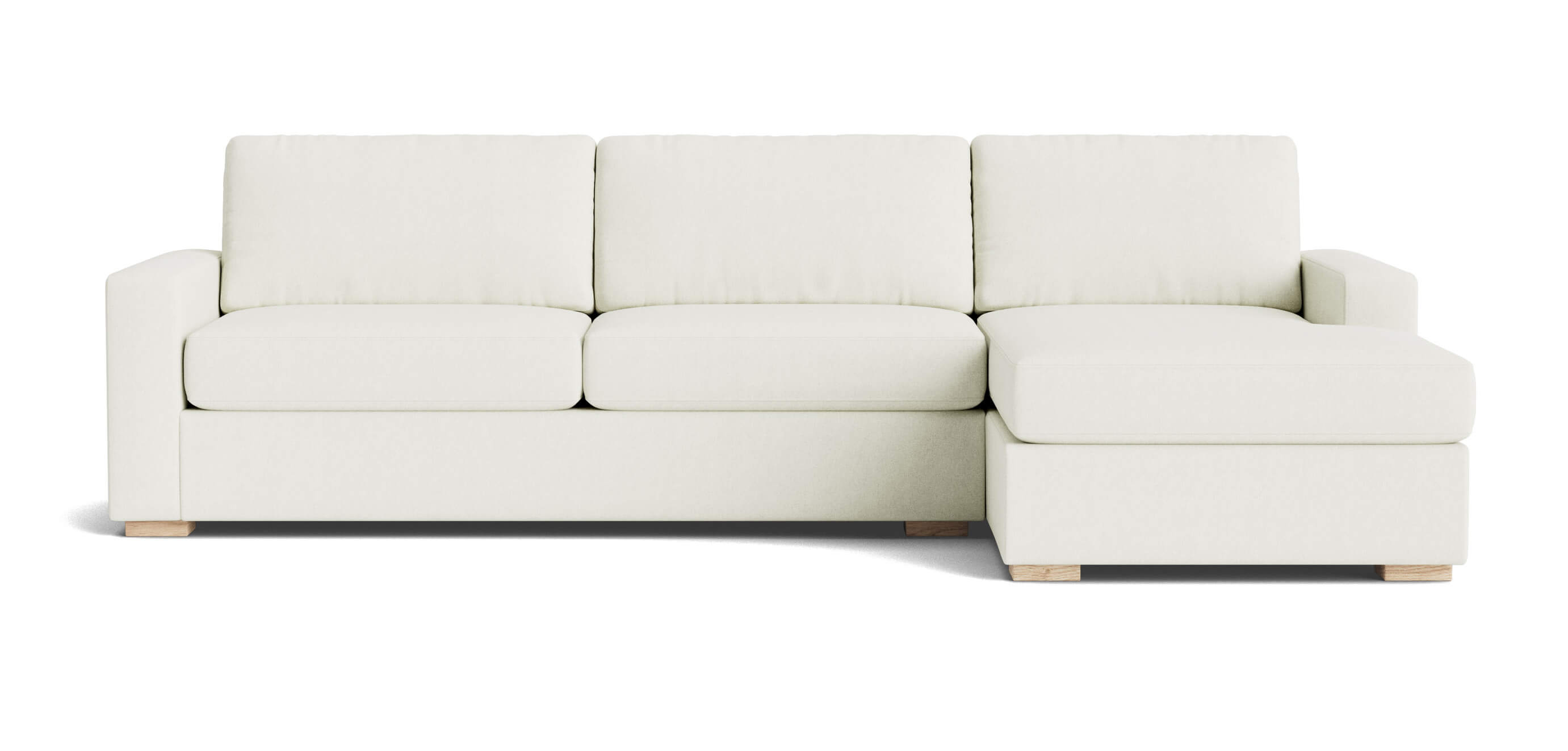 G: Rio Chaise Right Sleeper Sectional in Riverbed Magnolia fabric