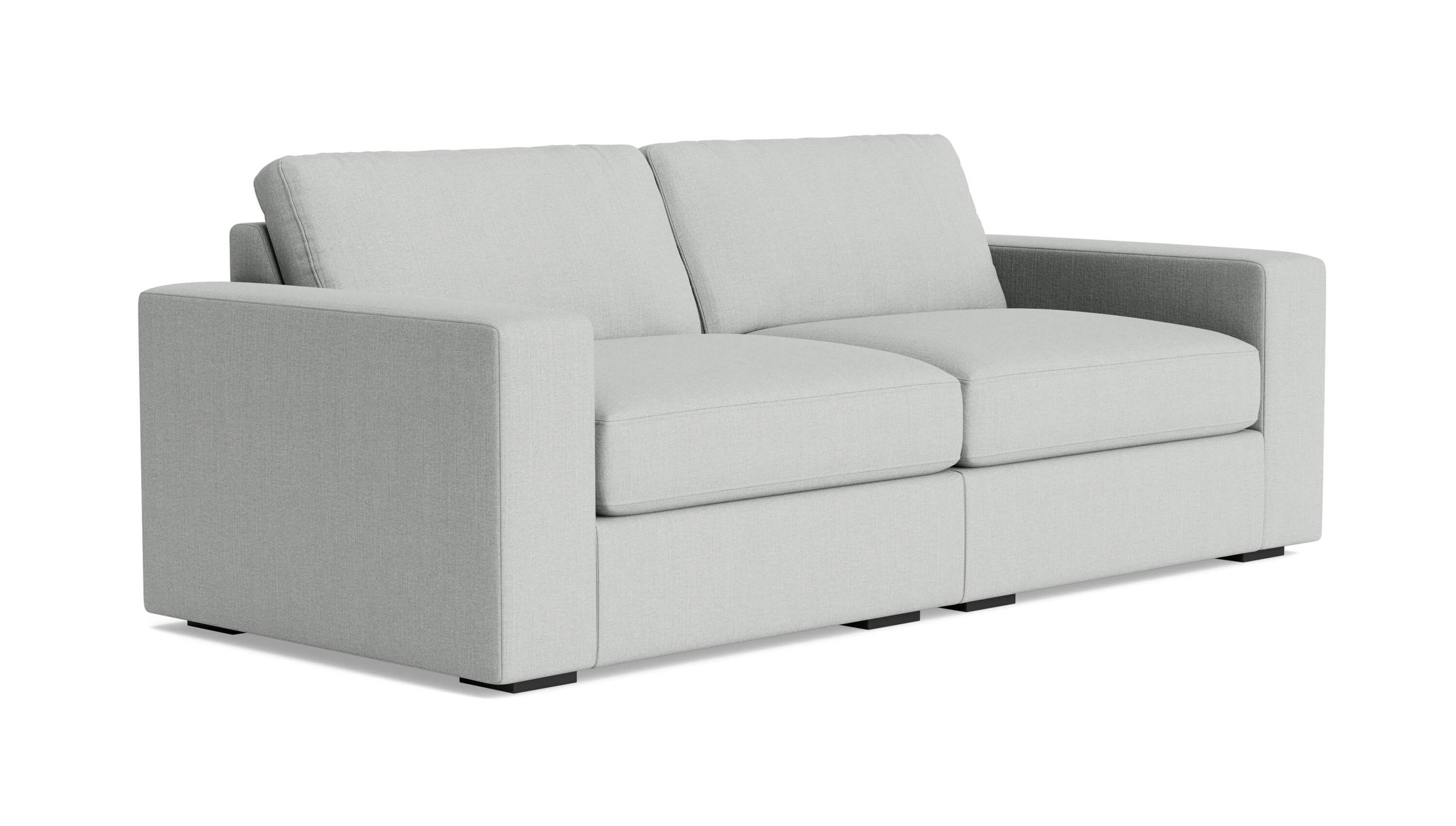 G: Rio Plush Modular Sofa in Juneberry Jicama fabric